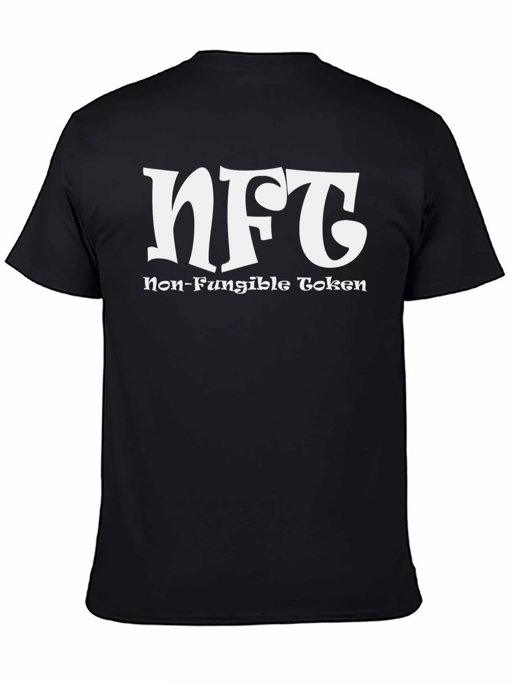 NFT Non-Fungible Token Black T-Shirt
