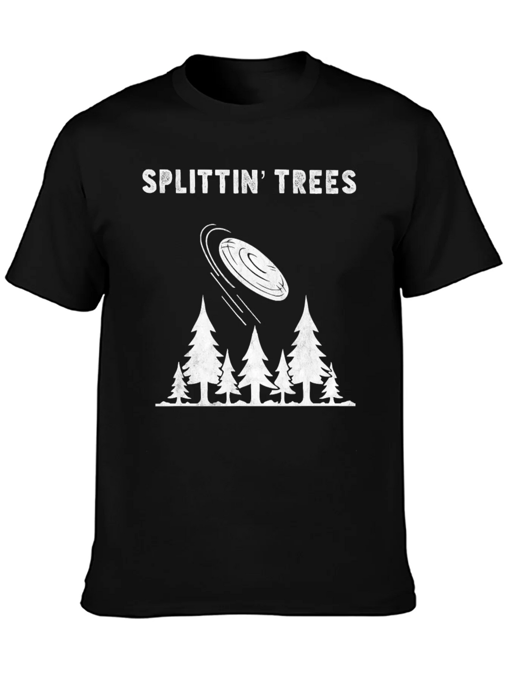 Splittin Trees Graphic Tee - Disc Golf Shirt