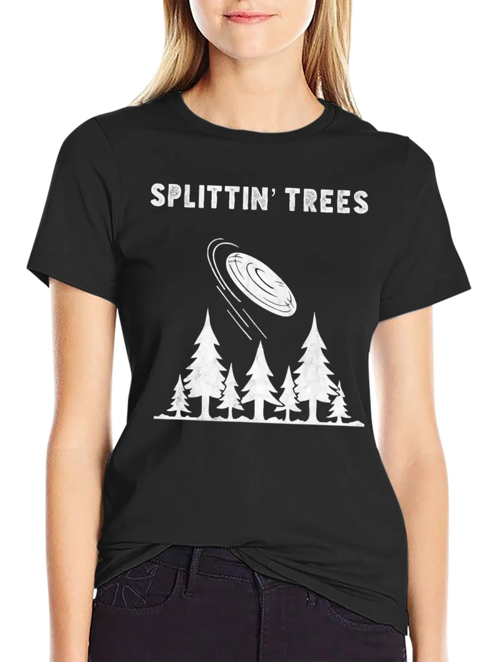 Splittin Trees Graphic Tee - Disc Golf Shirt