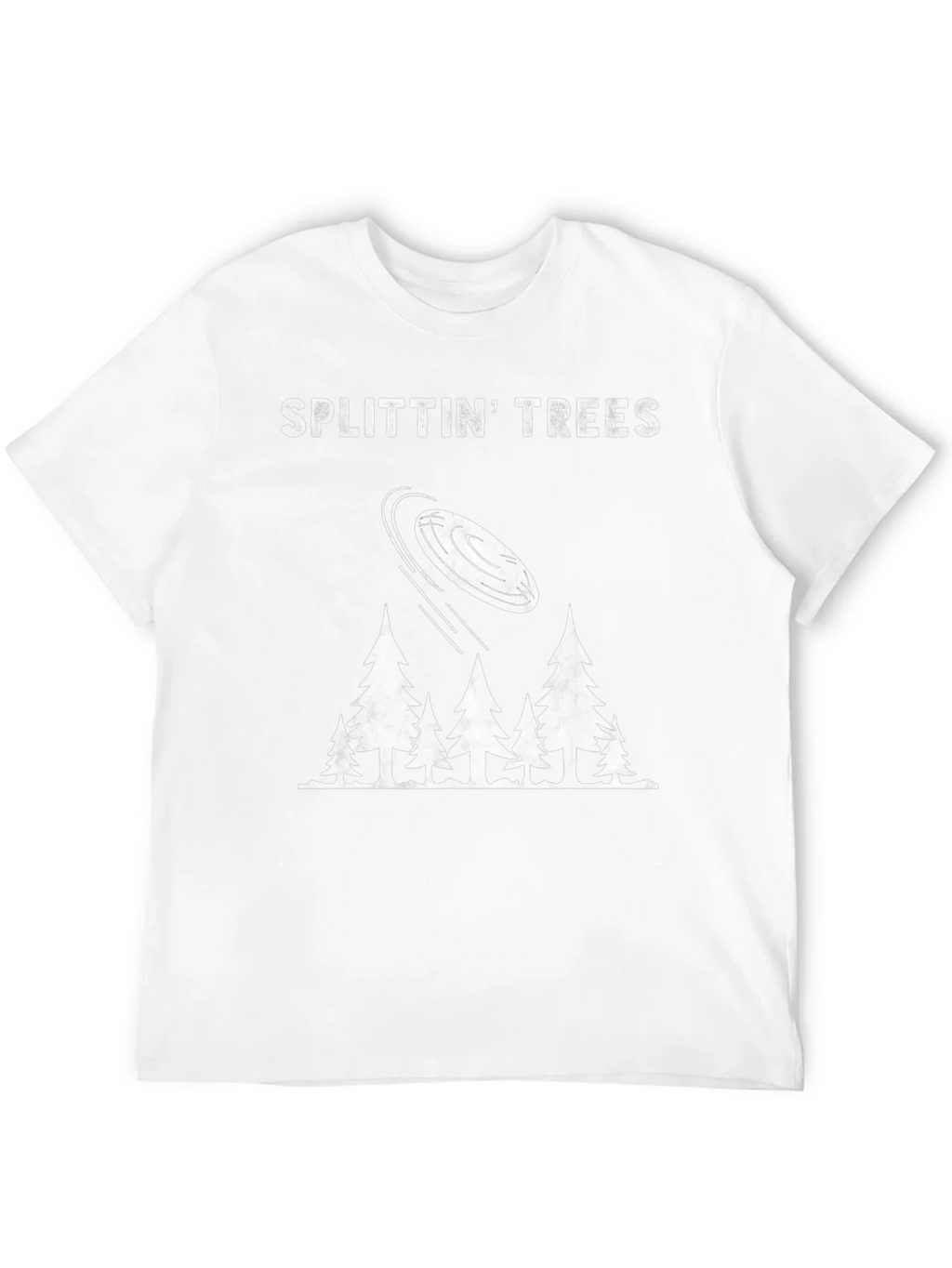 Splittin Trees Graphic Tee - Disc Golf Shirt
