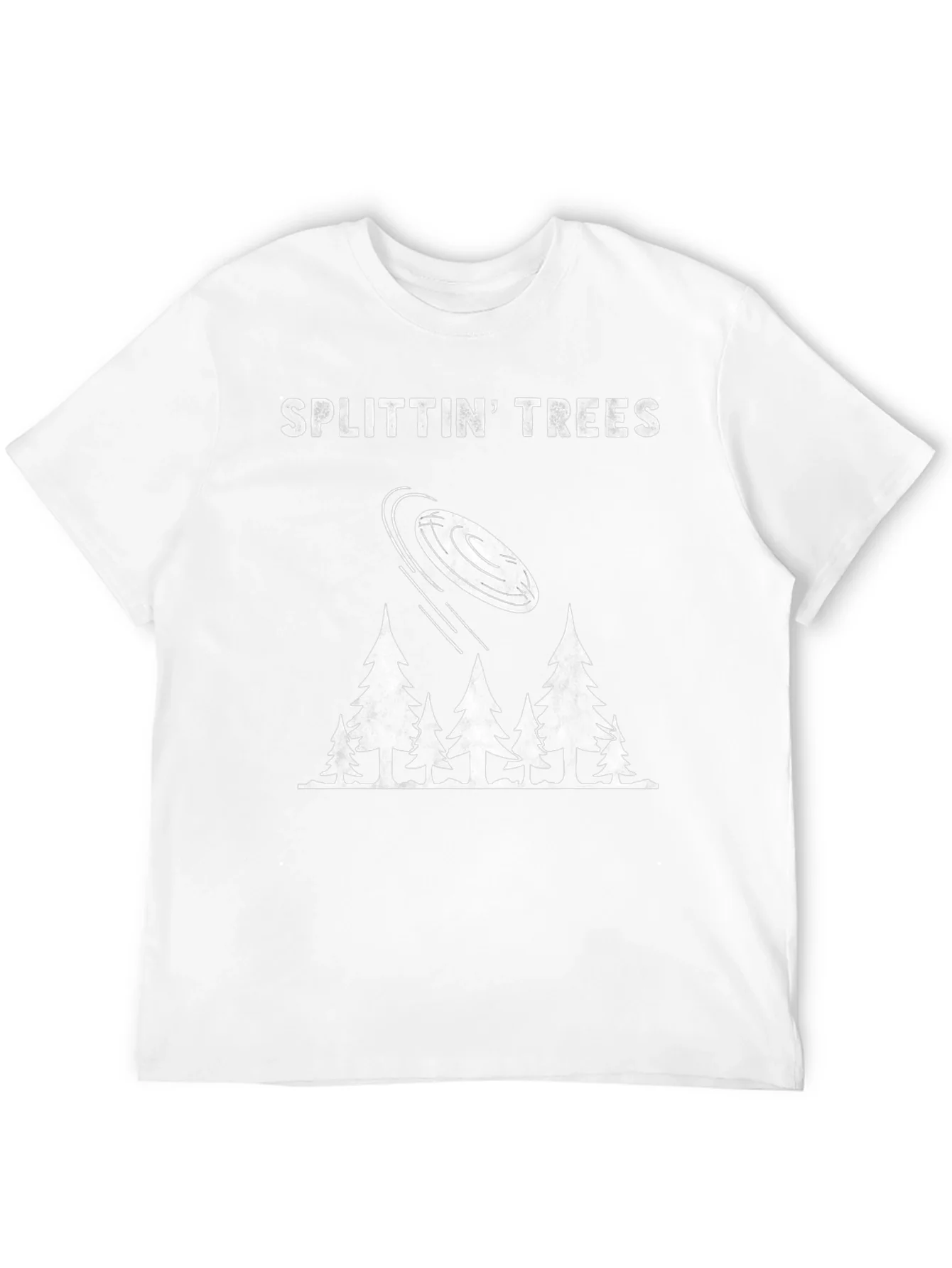 Splittin Trees Graphic Tee - Disc Golf Shirt
