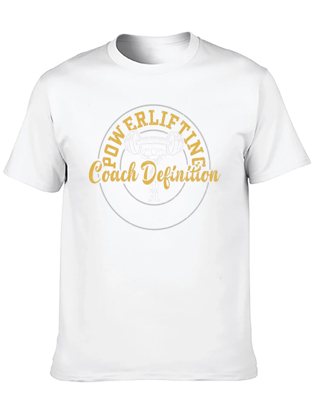 Powerlifting Coach Definition T-Shirt