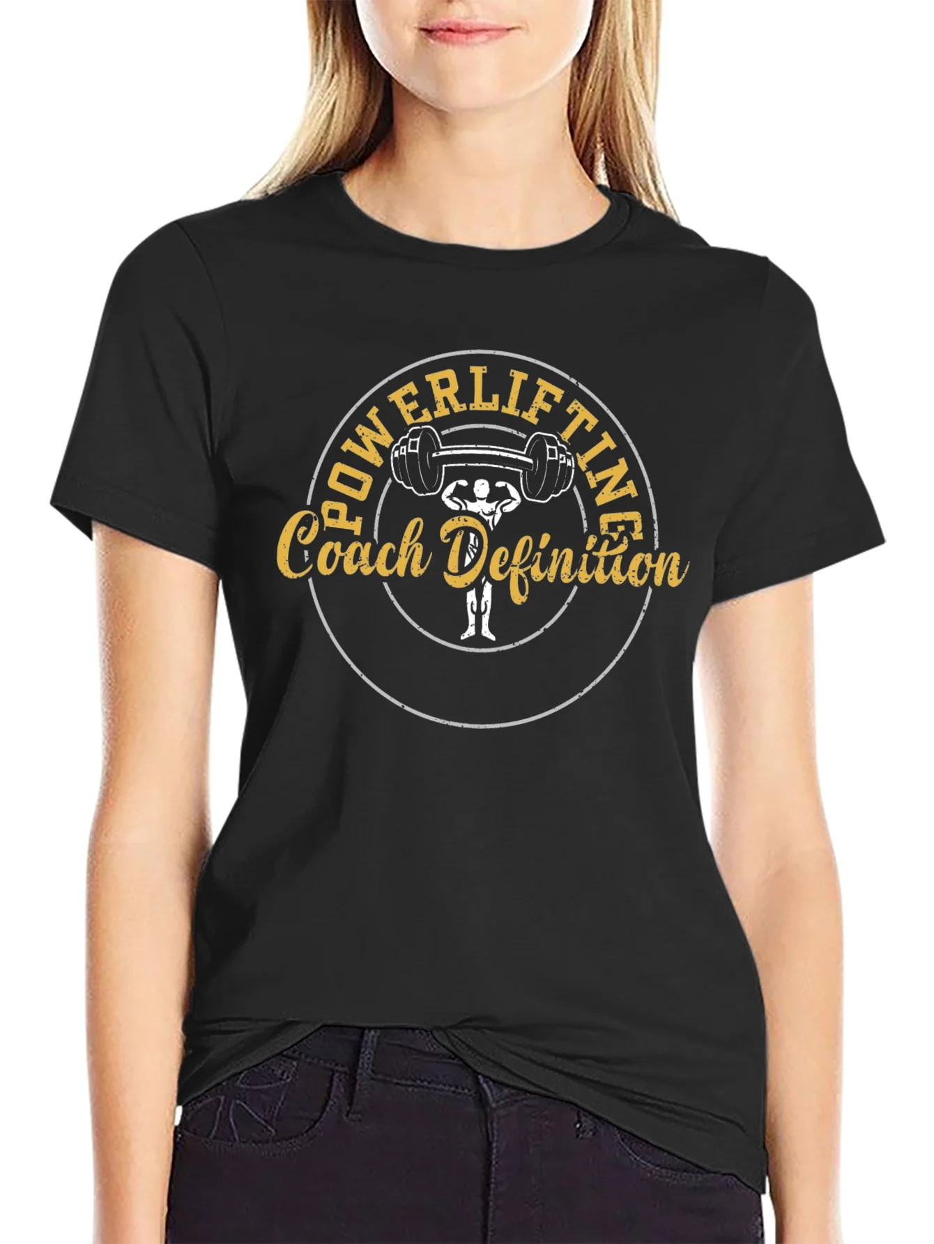 Powerlifting Coach Definition T-Shirt