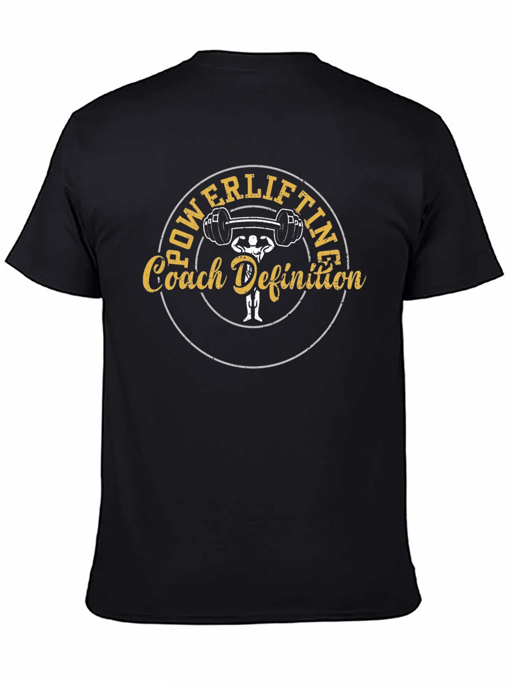Powerlifting Coach Definition T-Shirt