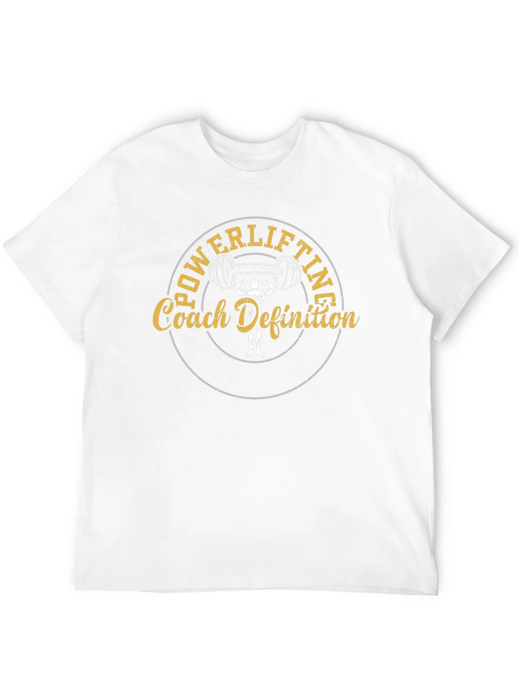 Powerlifting Coach Definition T-Shirt