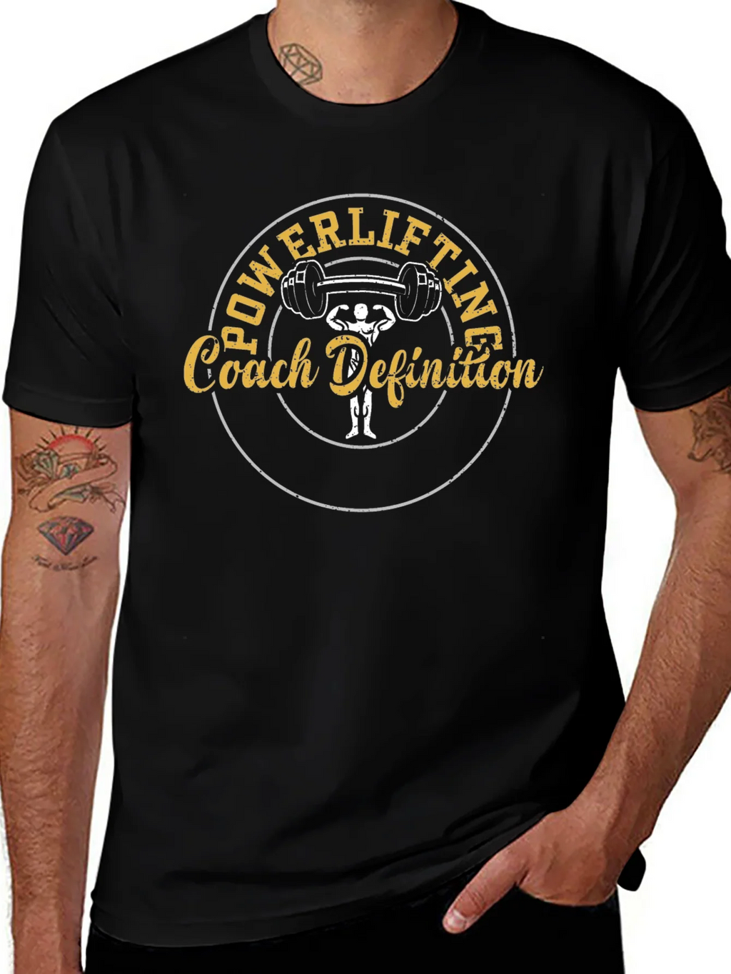 Powerlifting Coach Definition T-Shirt