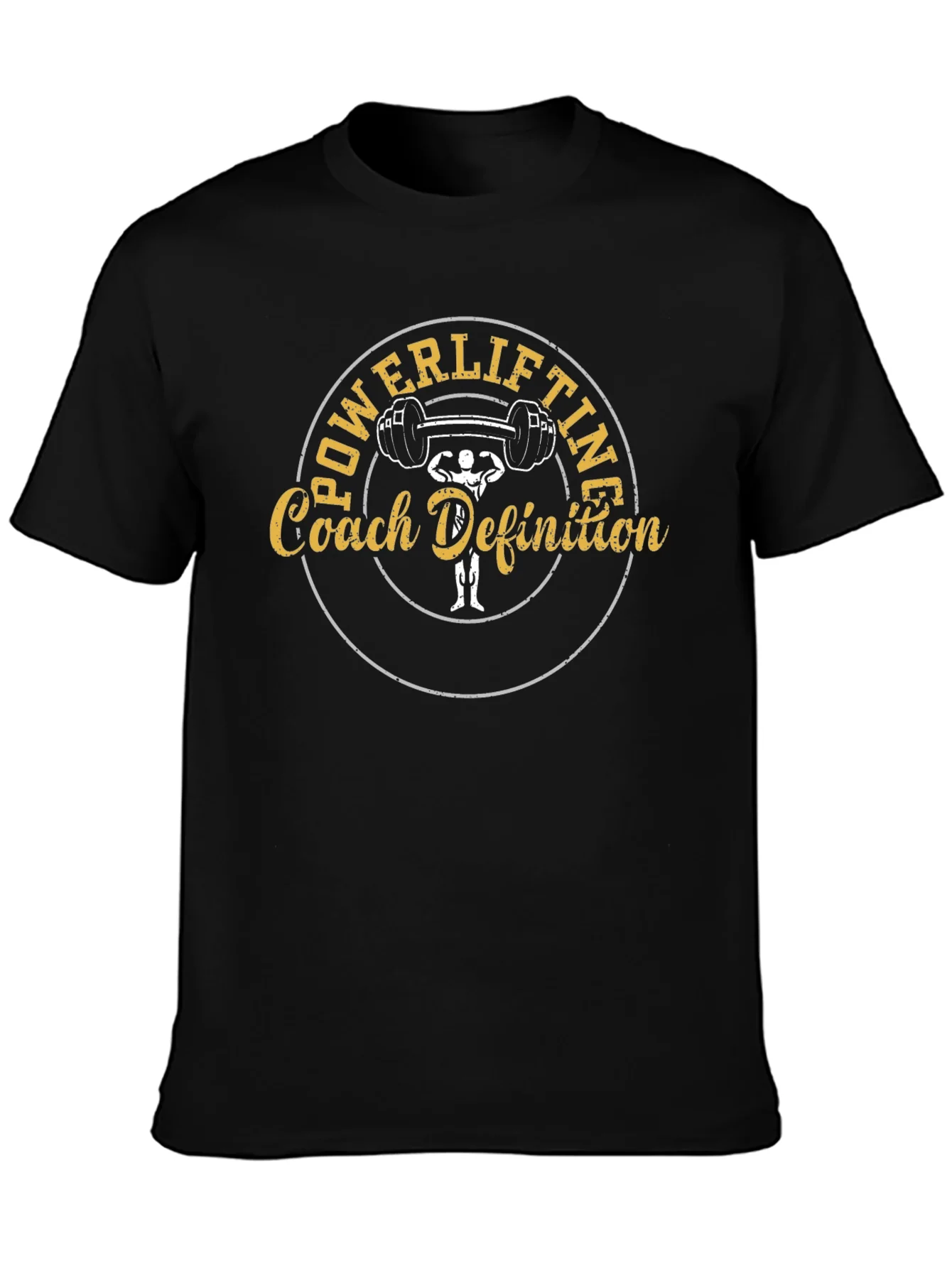 Powerlifting Coach Definition T-Shirt