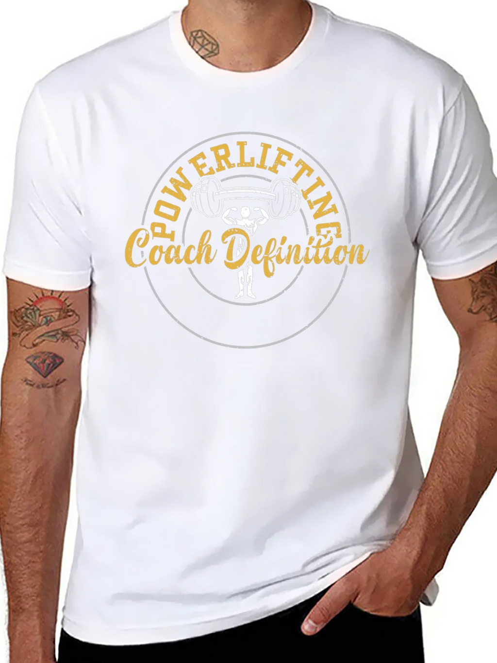 Powerlifting Coach Definition T-Shirt