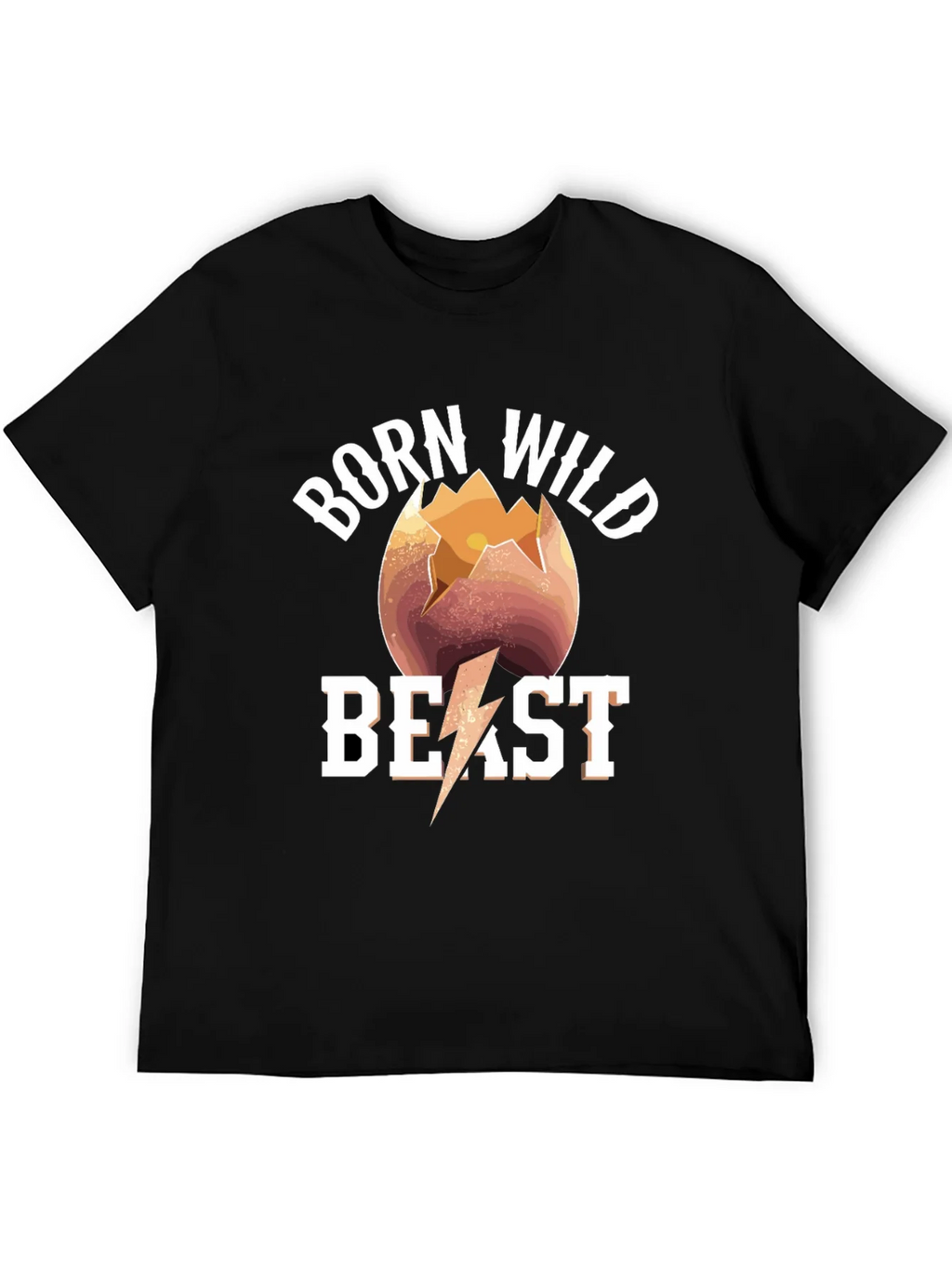 Born Wild Beast T-Shirt - Graphic Tee