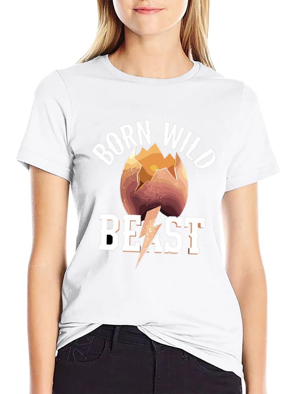 Born Wild Beast T-Shirt - Graphic Tee