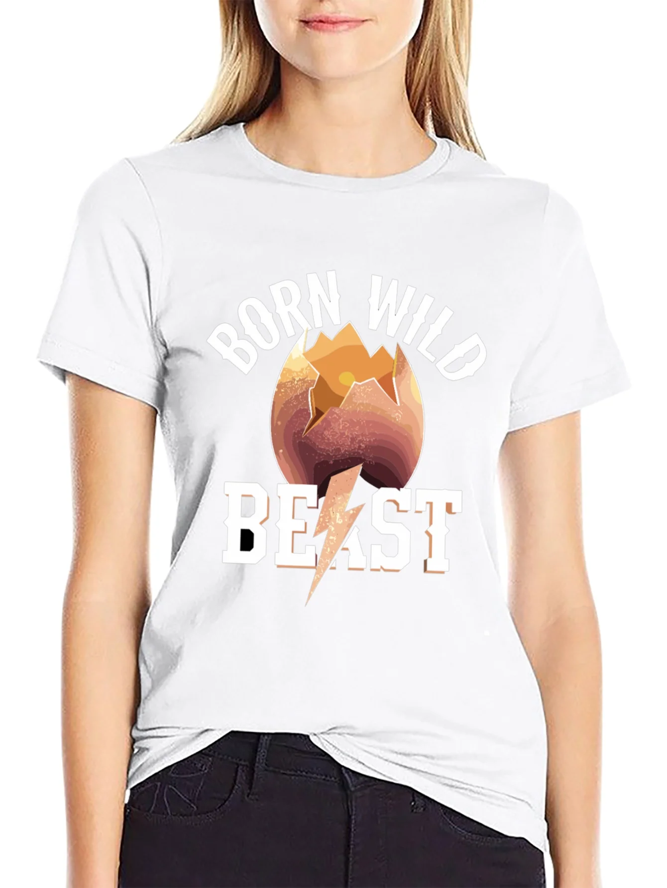 Born Wild Beast T-Shirt - Graphic Tee