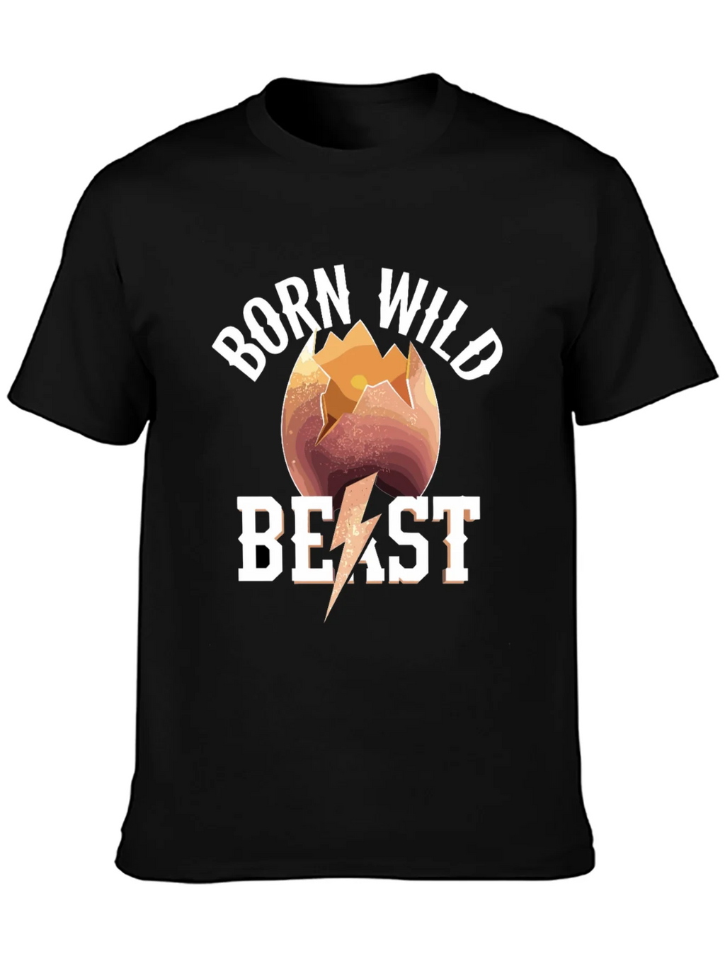 Born Wild Beast T-Shirt - Graphic Tee