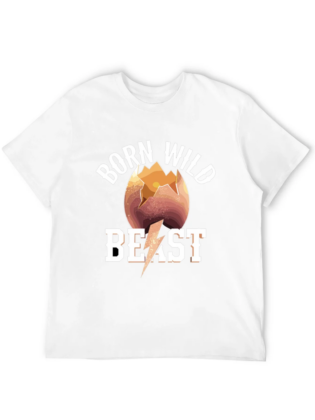 Born Wild Beast T-Shirt - Graphic Tee