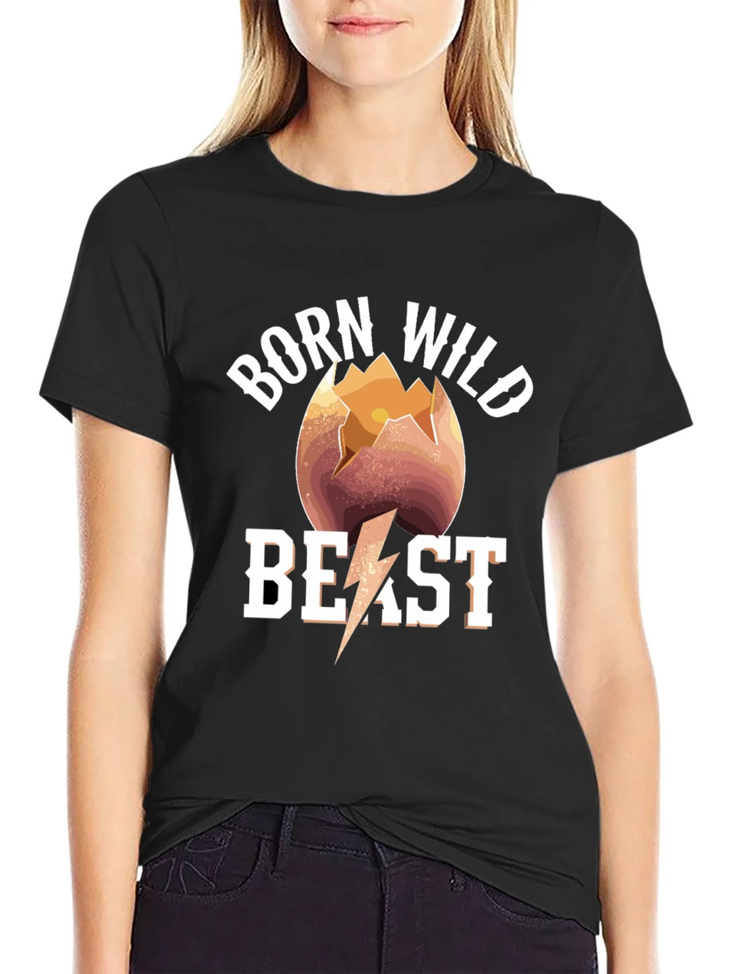 Born Wild Beast T-Shirt - Graphic Tee