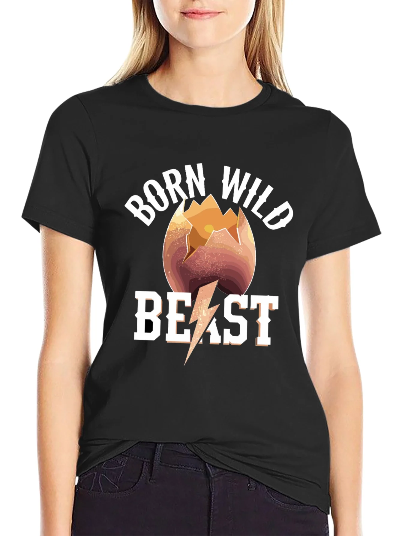 Born Wild Beast T-Shirt - Graphic Tee