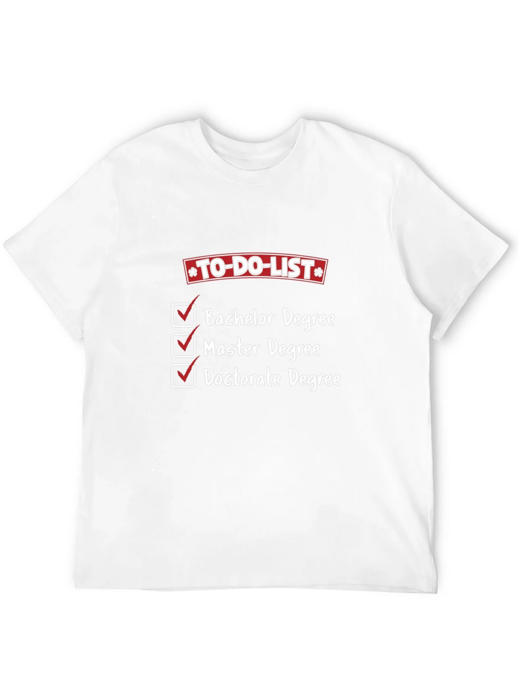 Graduation To-Do List Graphic Tee