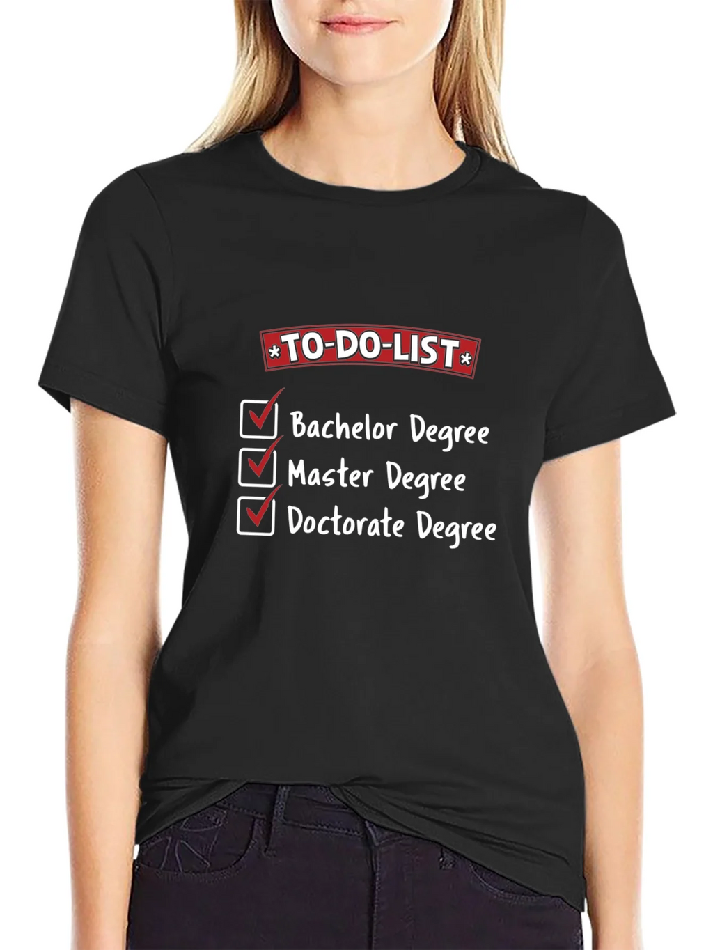 Graduation To-Do List Graphic Tee