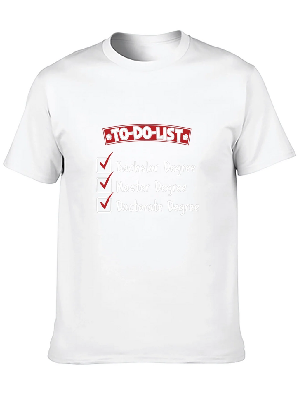 Graduation To-Do List Graphic Tee