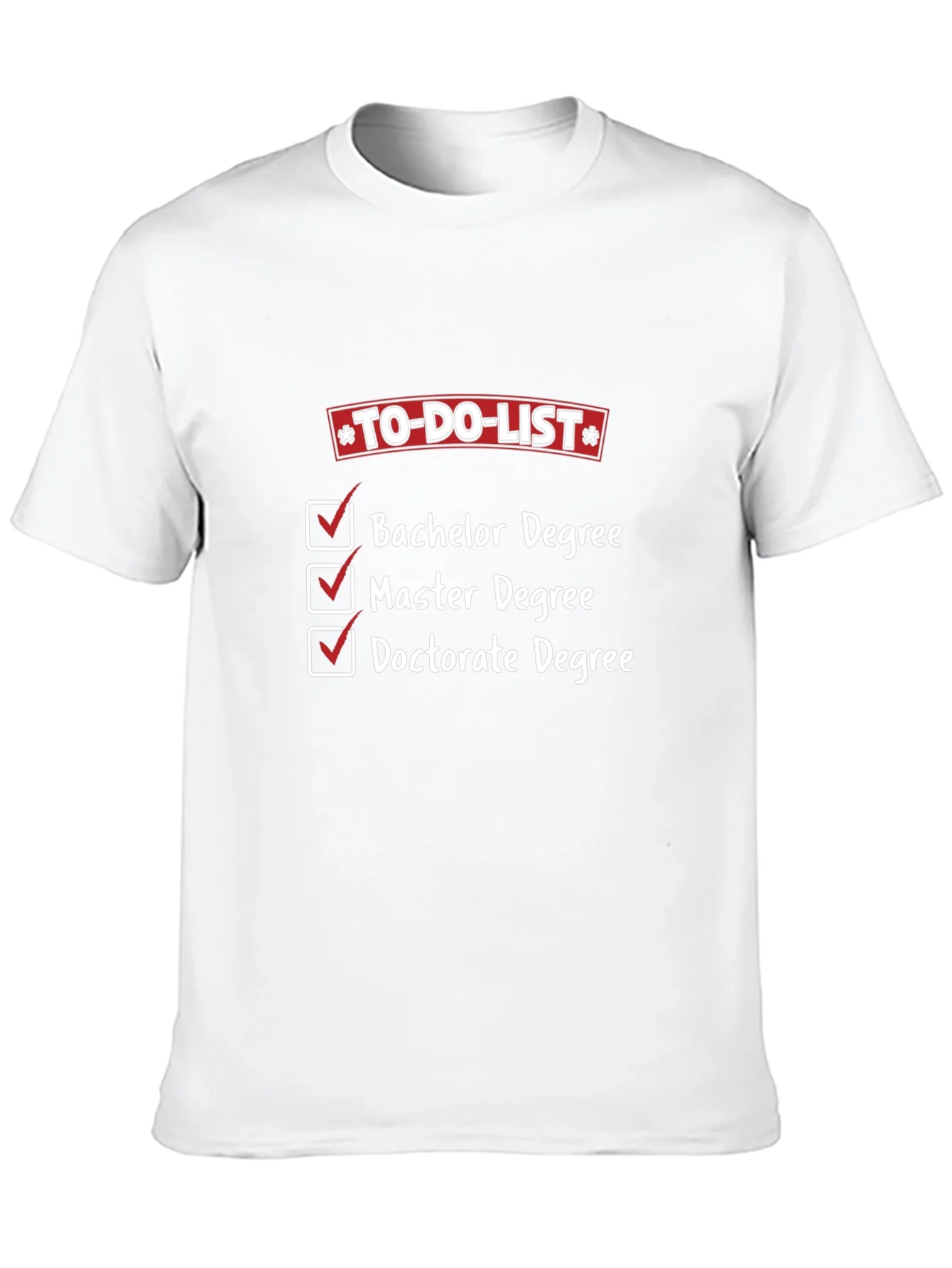 Graduation To-Do List Graphic Tee