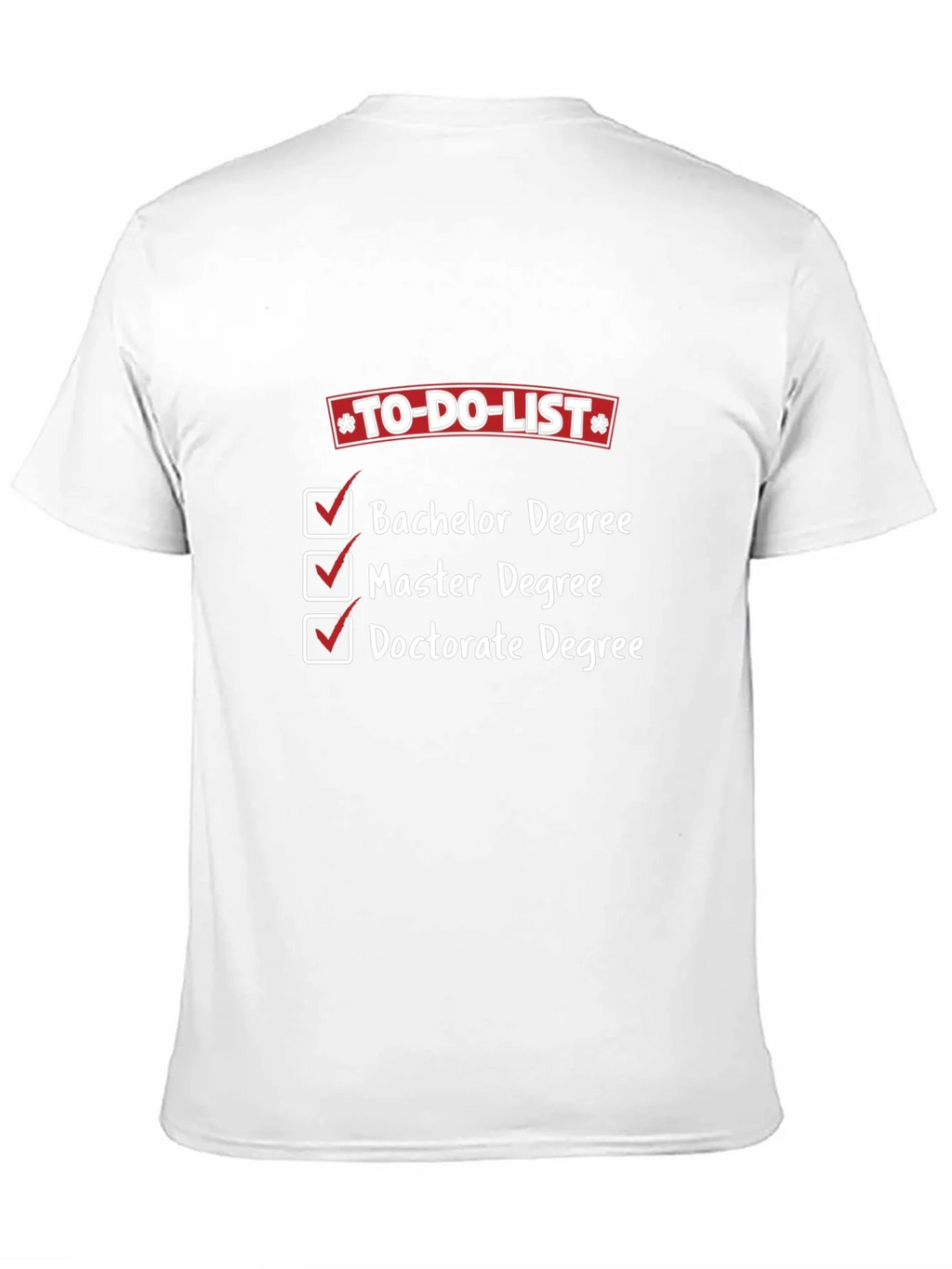 Graduation To-Do List Graphic Tee