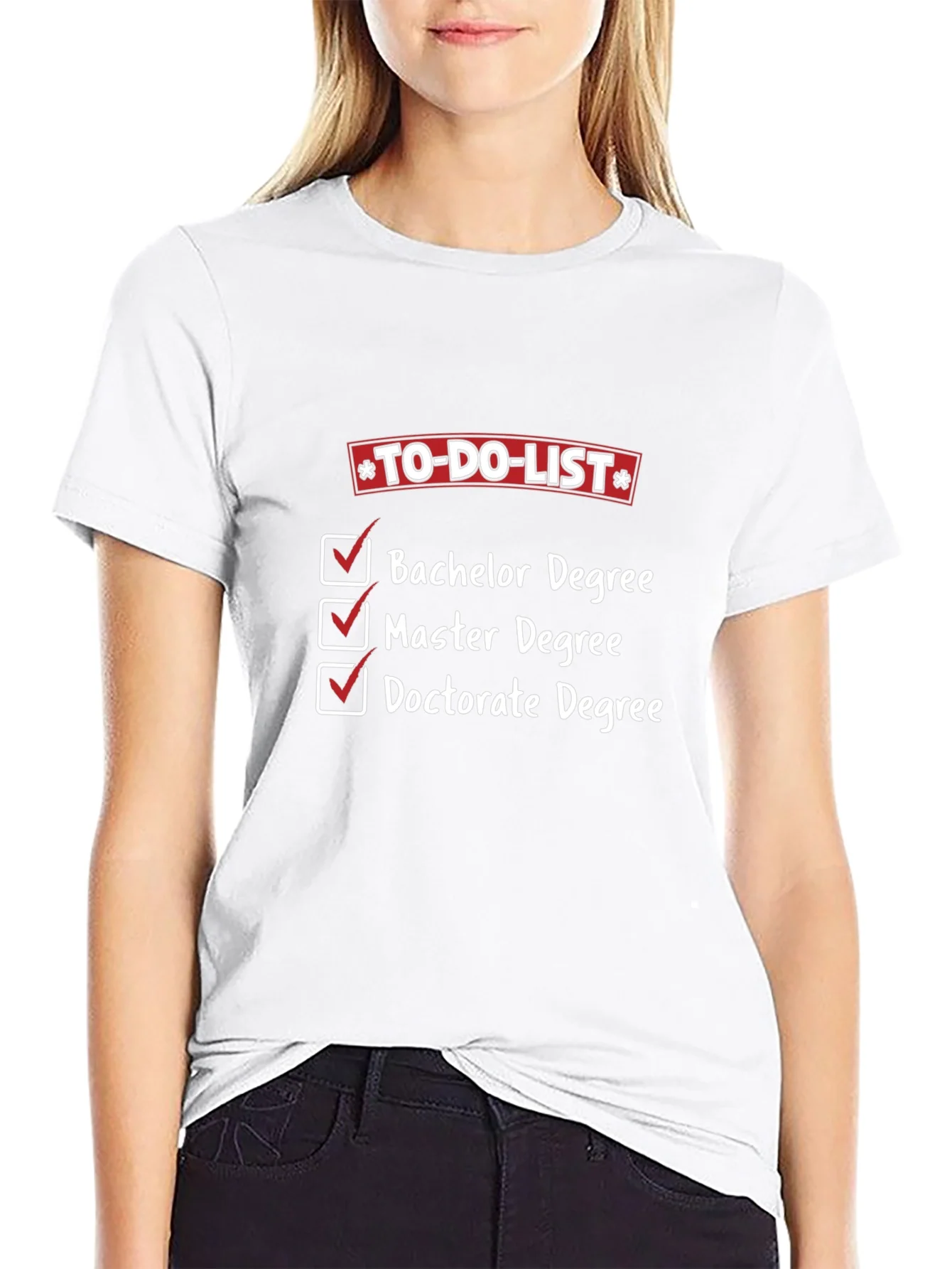 Graduation To-Do List Graphic Tee