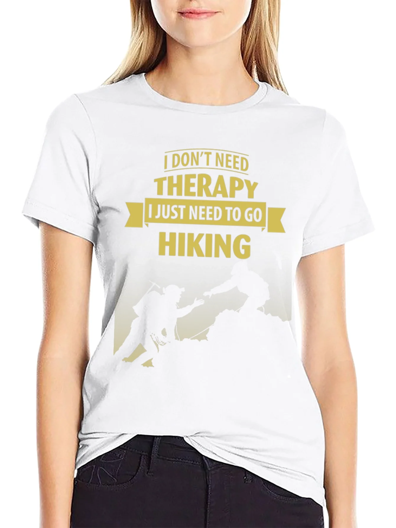 Hiking Therapy Graphic Tee - Mens