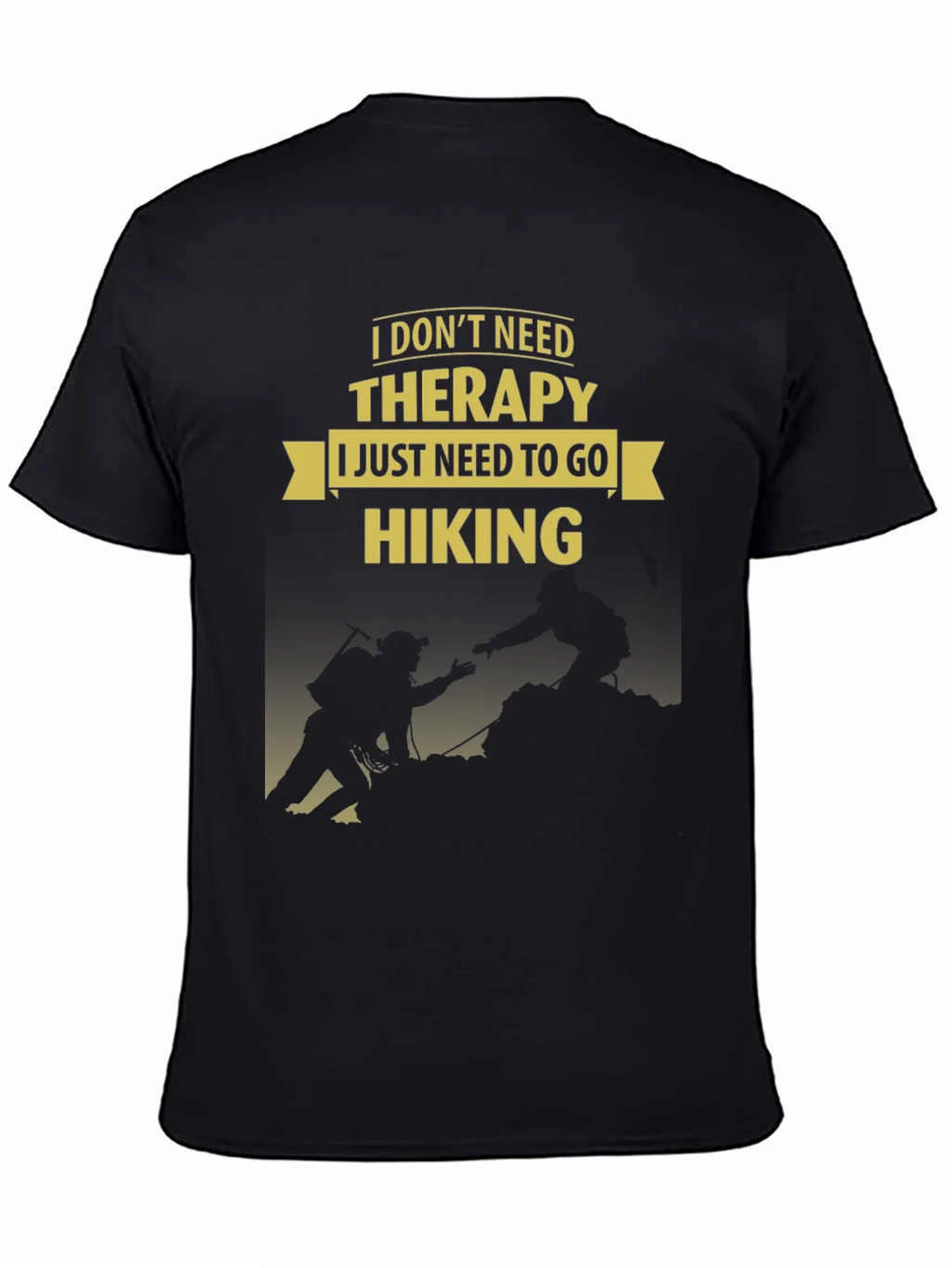 Hiking Therapy Graphic Tee - Mens