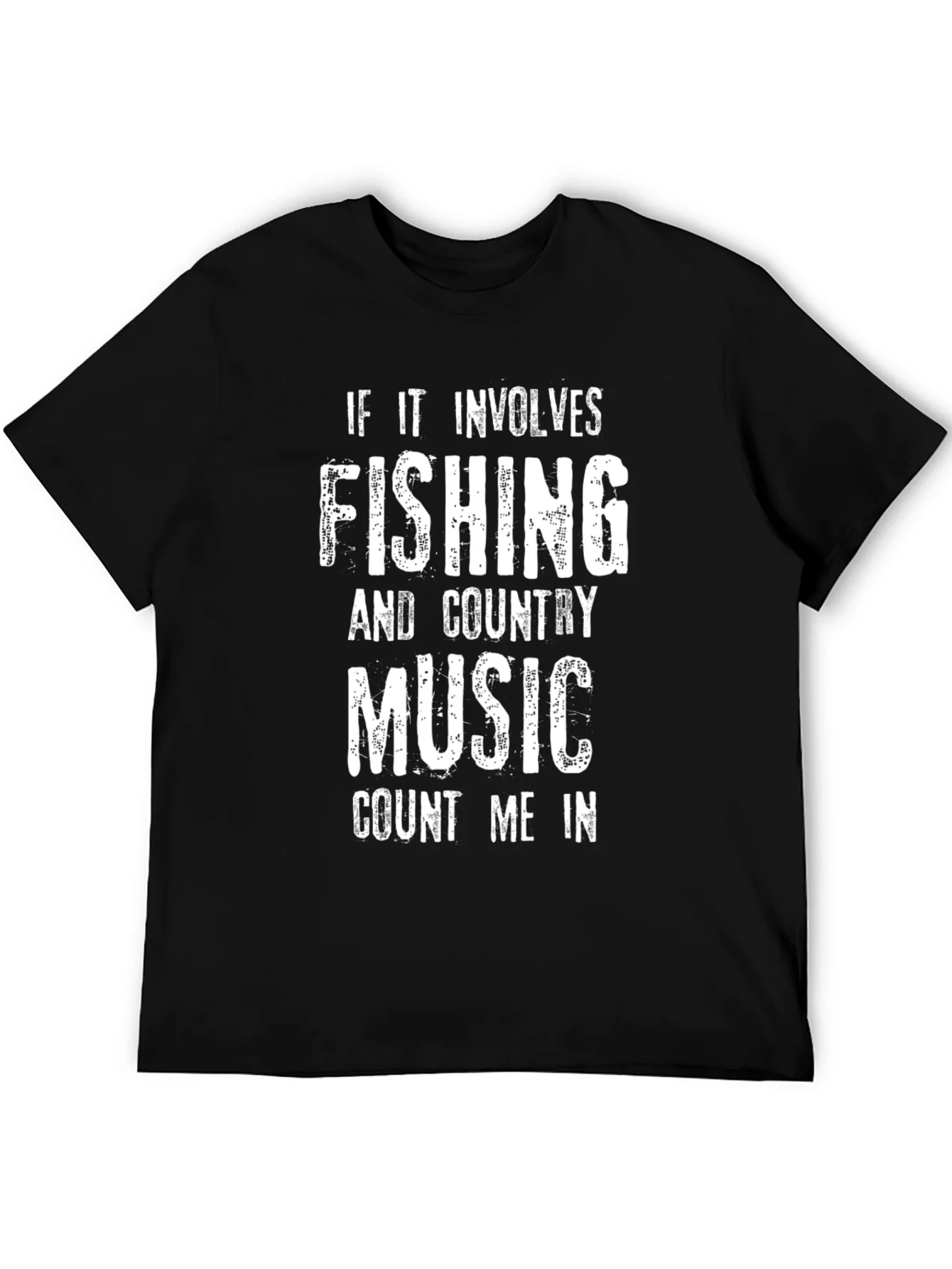 Fishing & Country Music T-Shirt