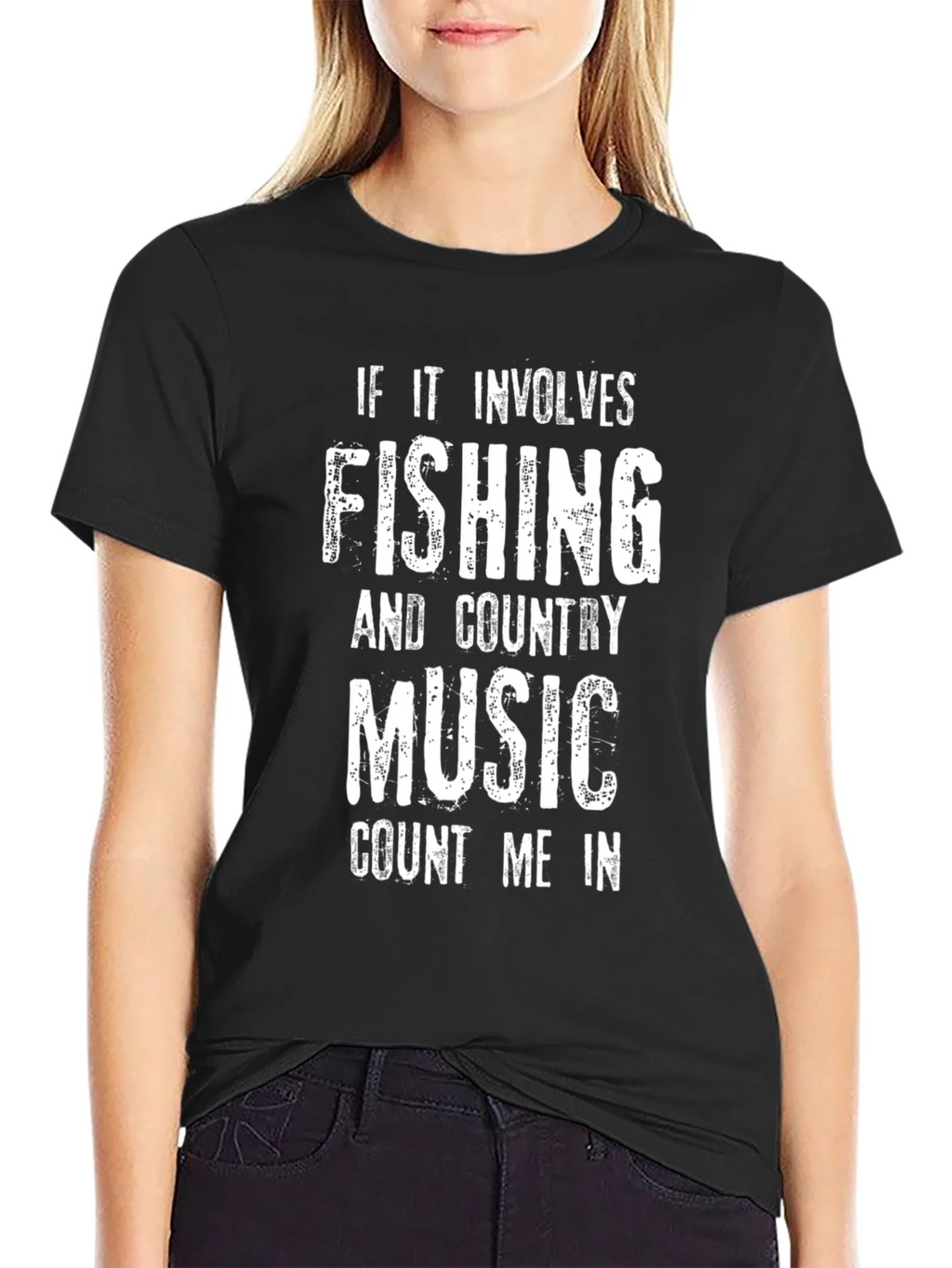 Fishing & Country Music T-Shirt