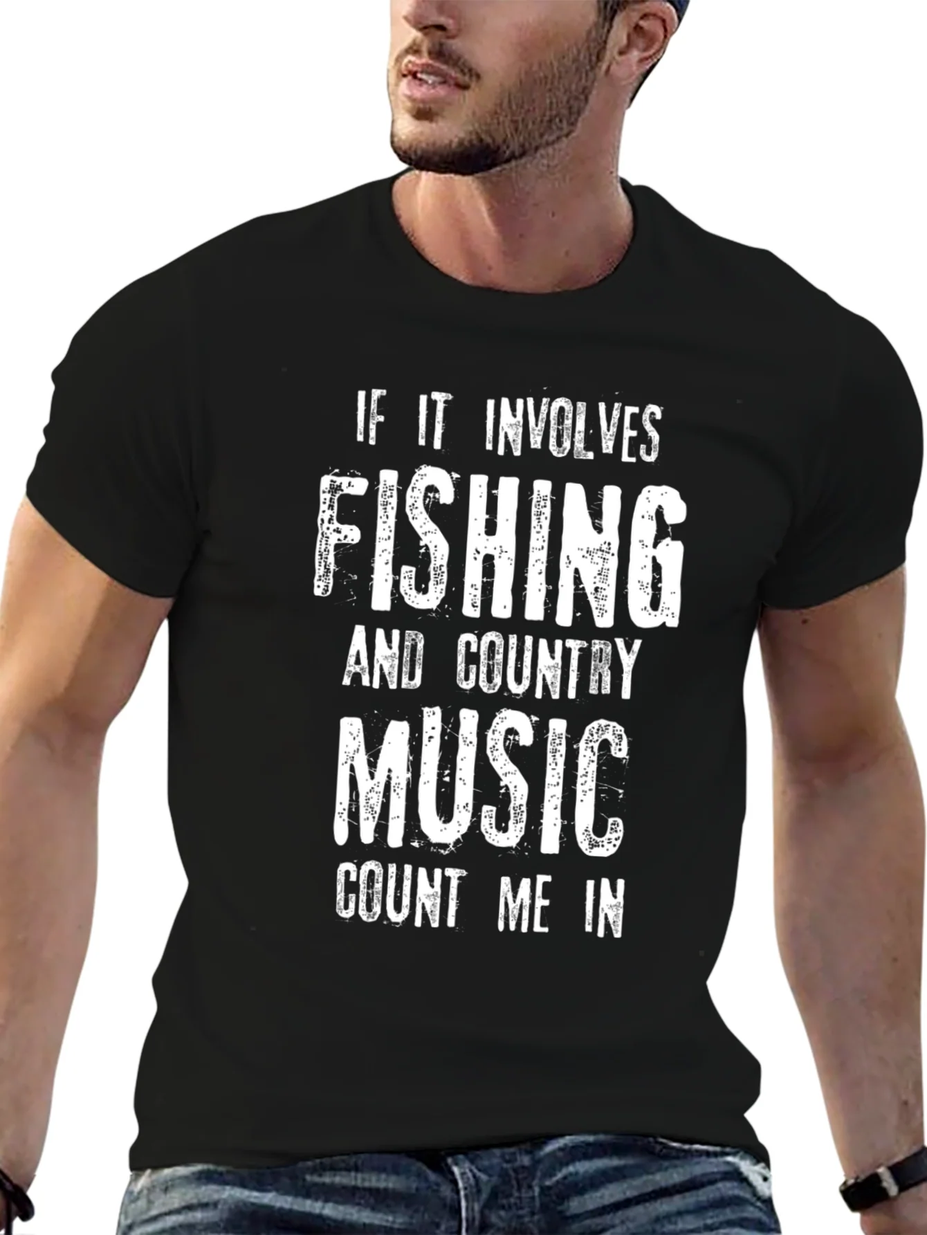 Fishing & Country Music T-Shirt