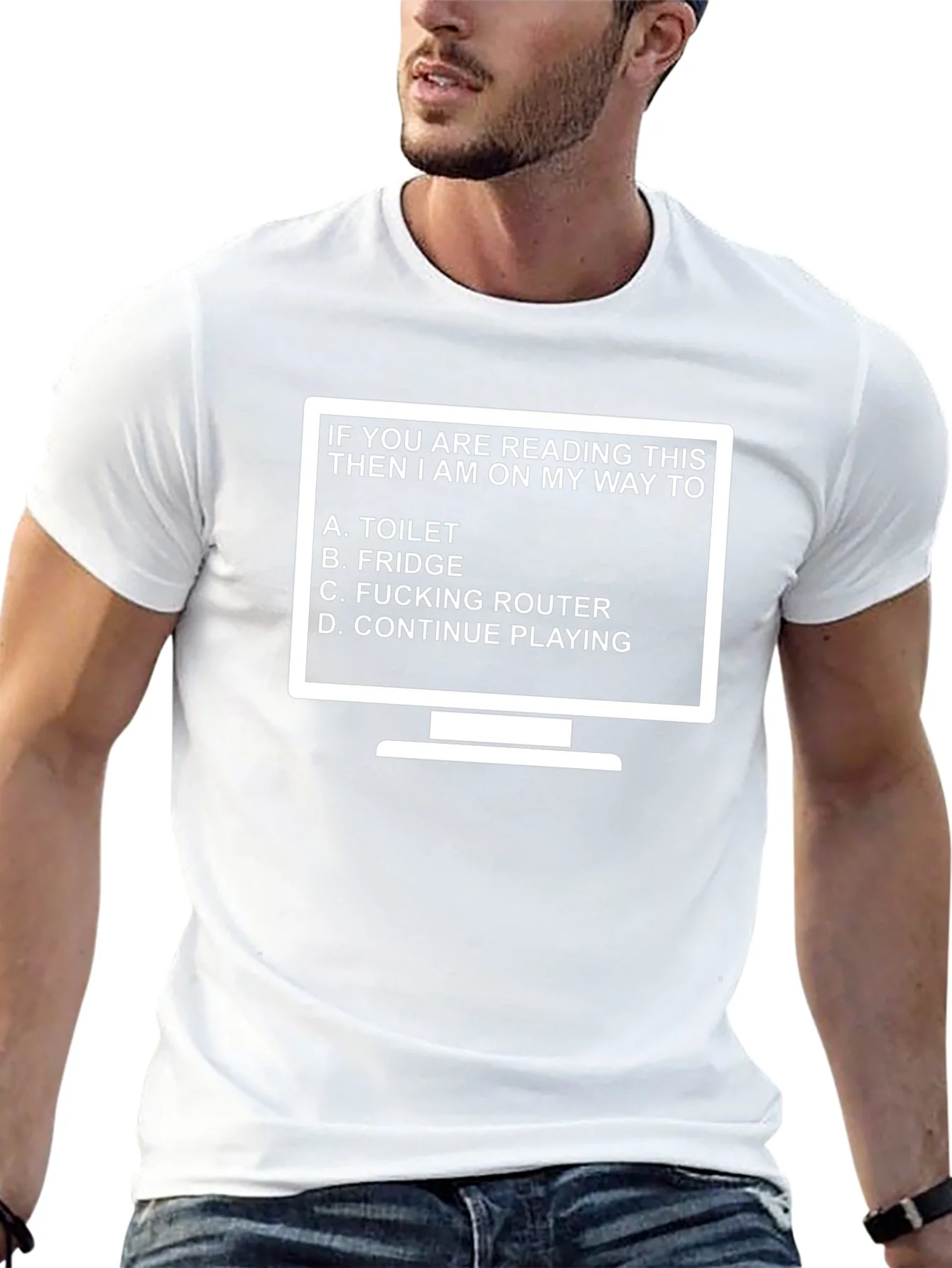 Funny Gamer T-Shirt: Router Issues
