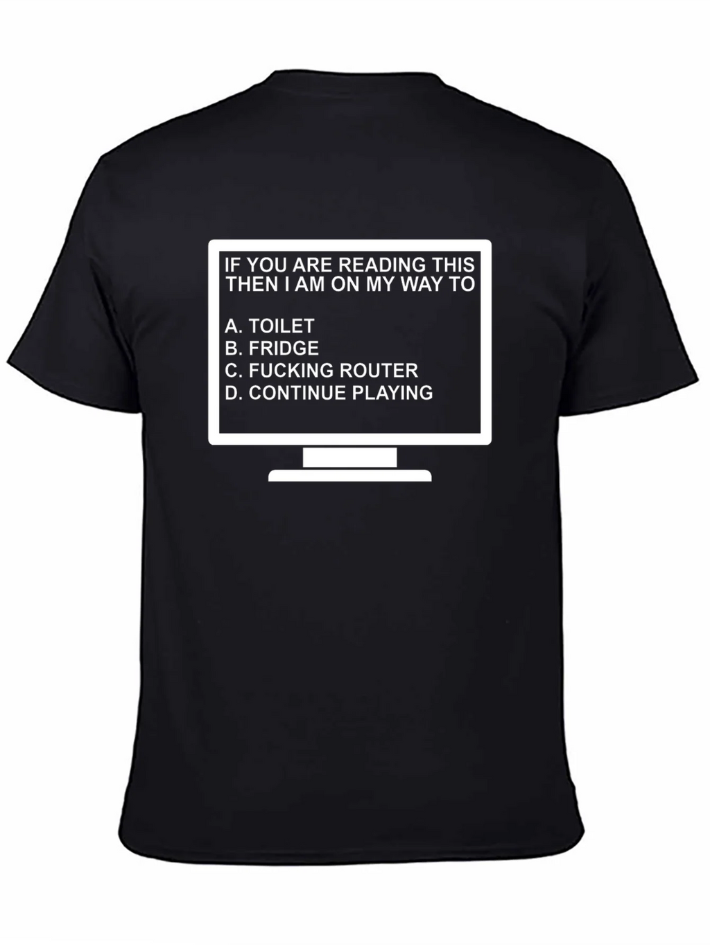 Funny Gamer T-Shirt: Router Issues