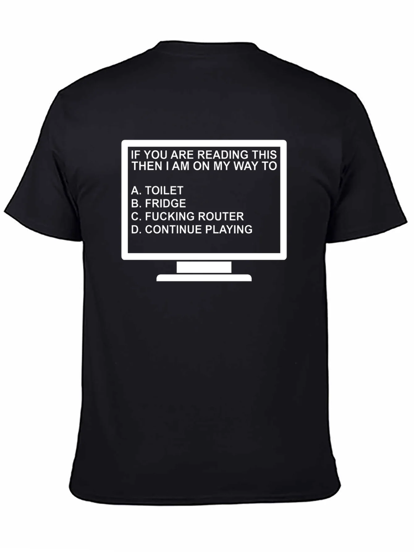 Funny Gamer T-Shirt: Router Issues