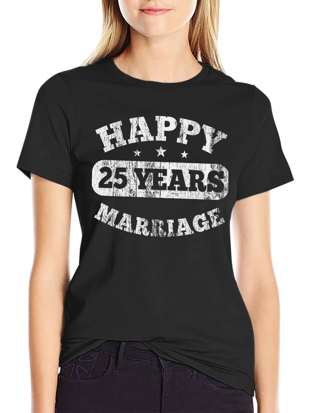 Happy 25th Anniversary Marriage T-Shirt