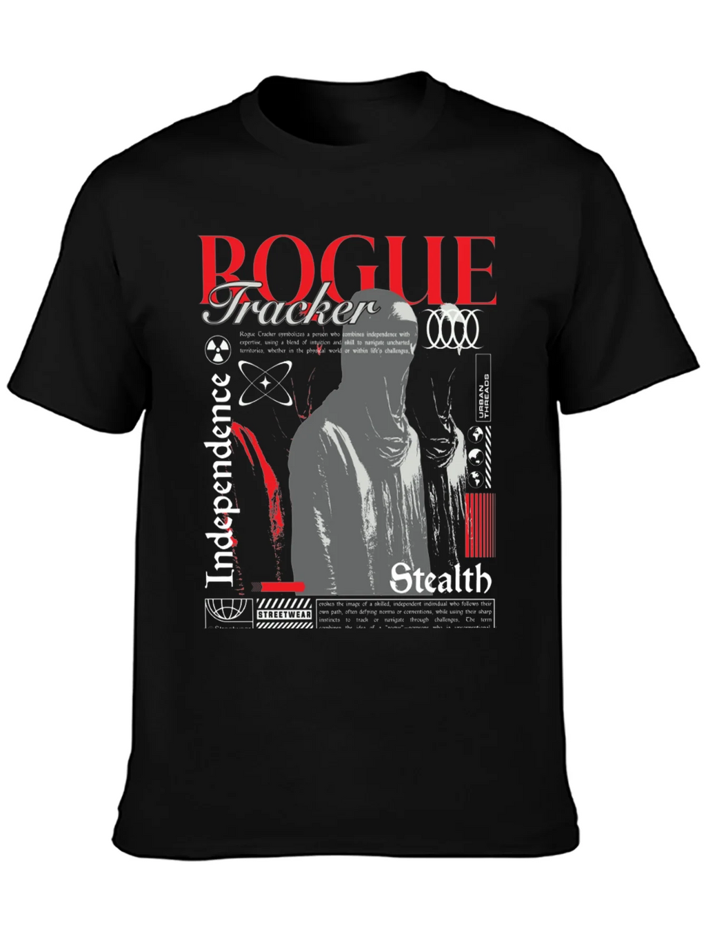 Rogue Tracker Graphic Print Tee - Urban Style