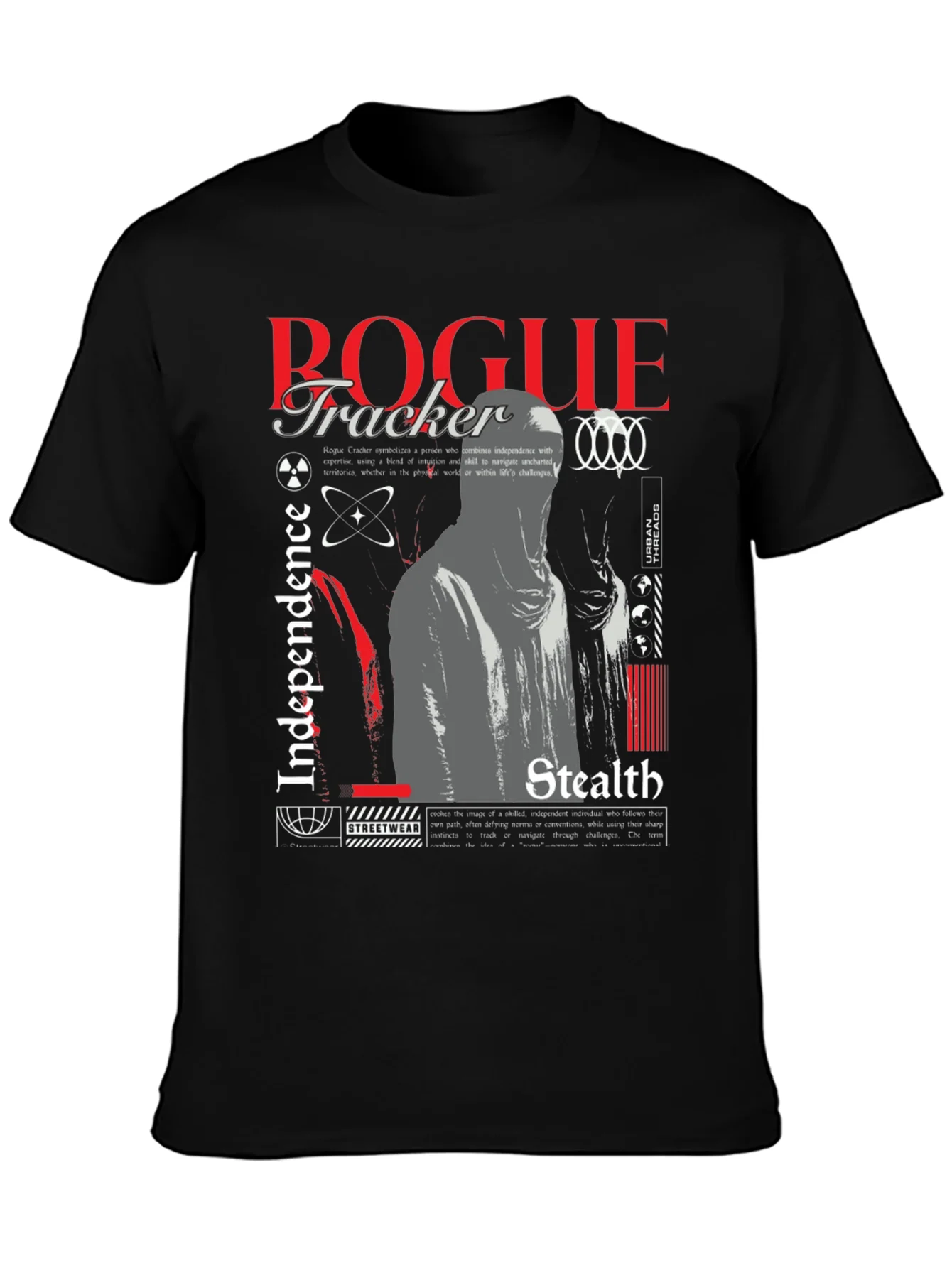 Rogue Tracker Graphic Print Tee - Urban Style