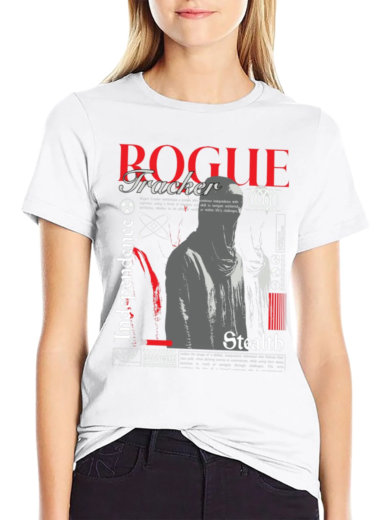Rogue Tracker Graphic Print Tee - Urban Style