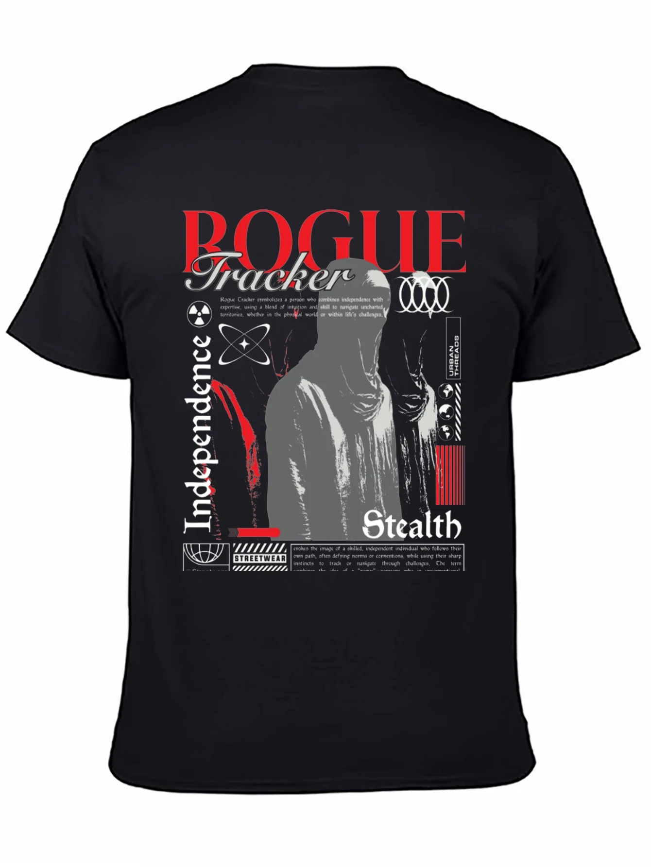 Rogue Tracker Graphic Print Tee - Urban Style