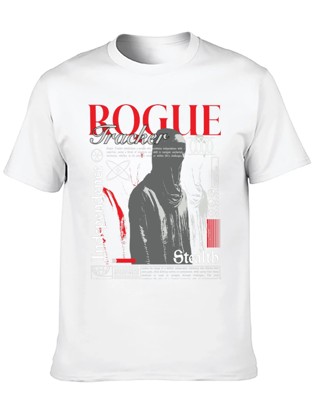 Rogue Tracker Graphic Print Tee - Urban Style