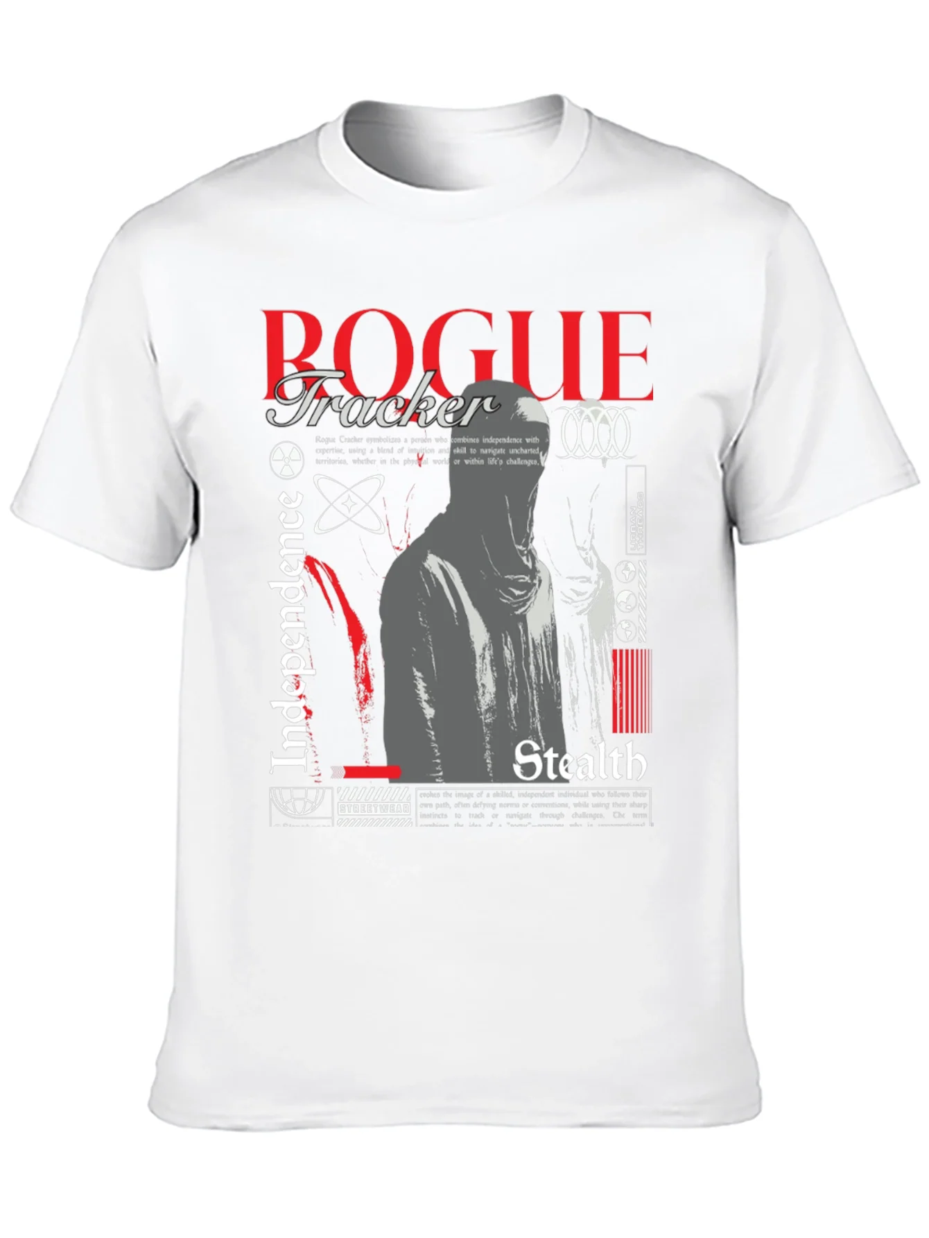 Rogue Tracker Graphic Print Tee - Urban Style