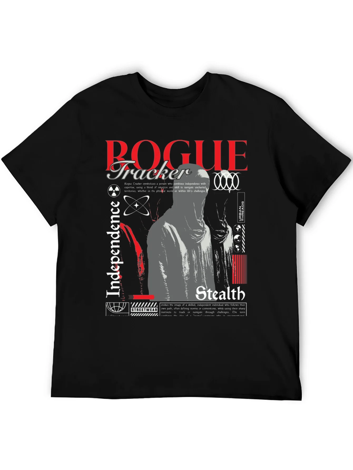 Rogue Tracker Graphic Print Tee - Urban Style