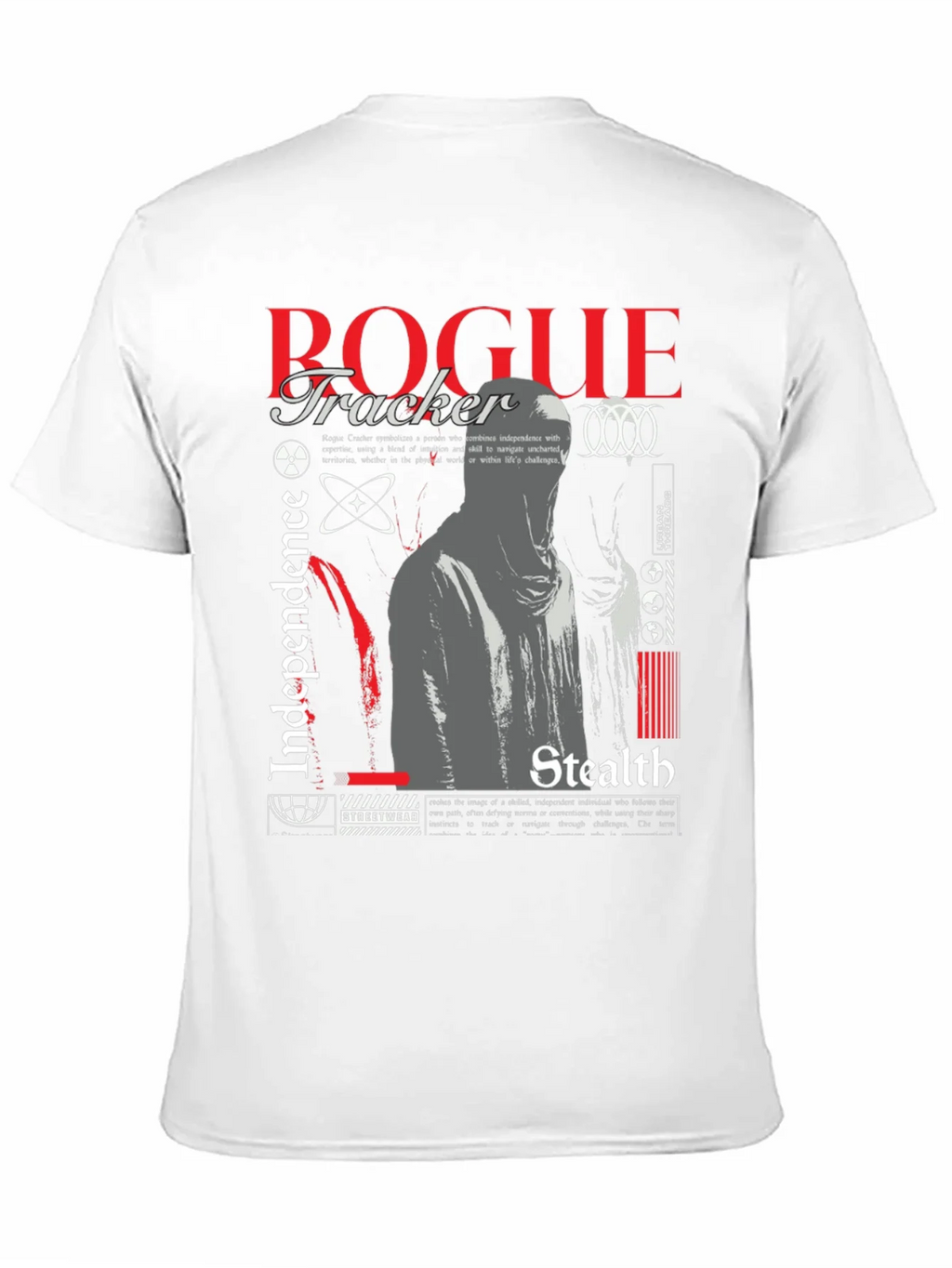 Rogue Tracker Graphic Print Tee - Urban Style