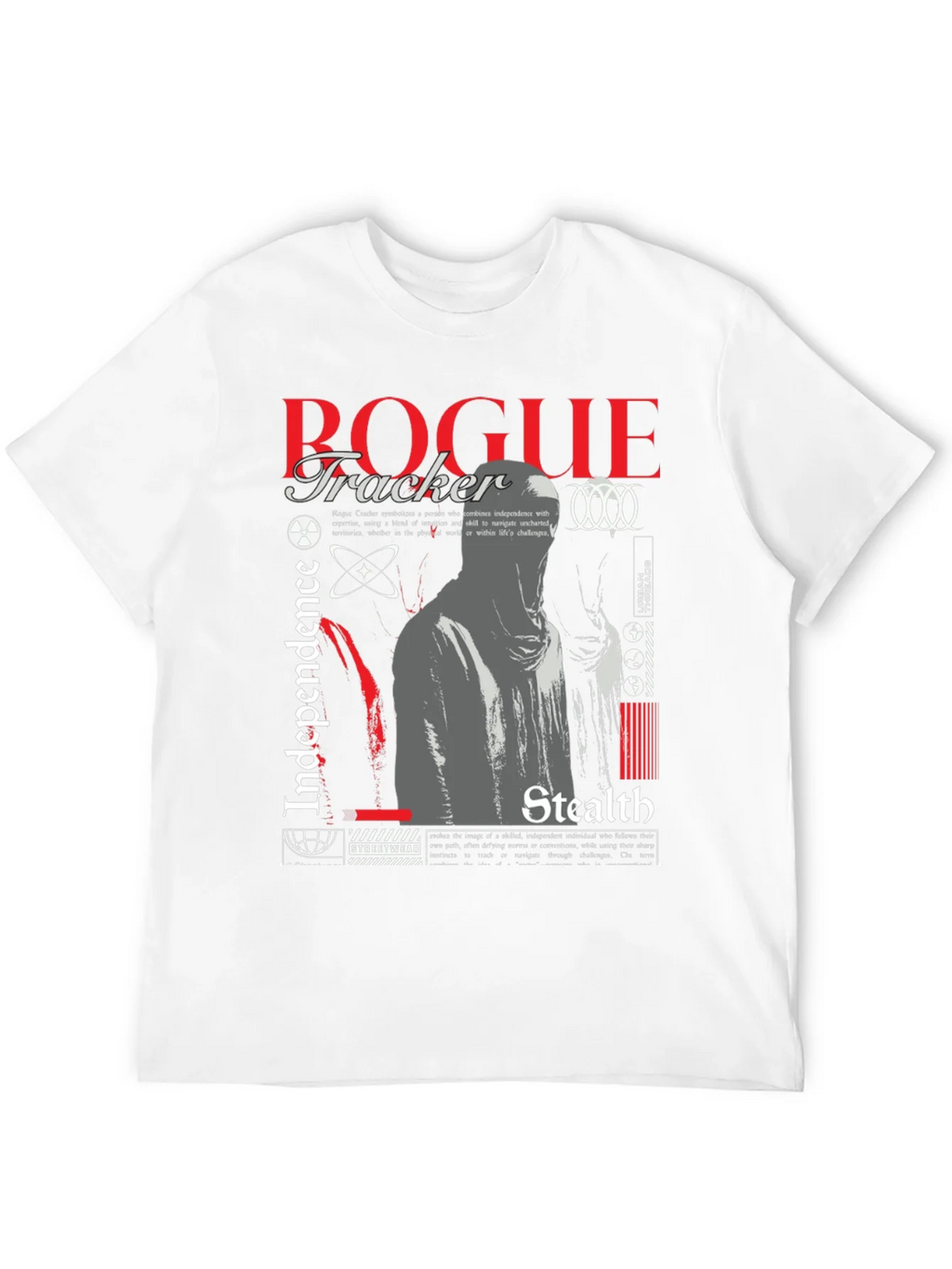 Rogue Tracker Graphic Print Tee - Urban Style