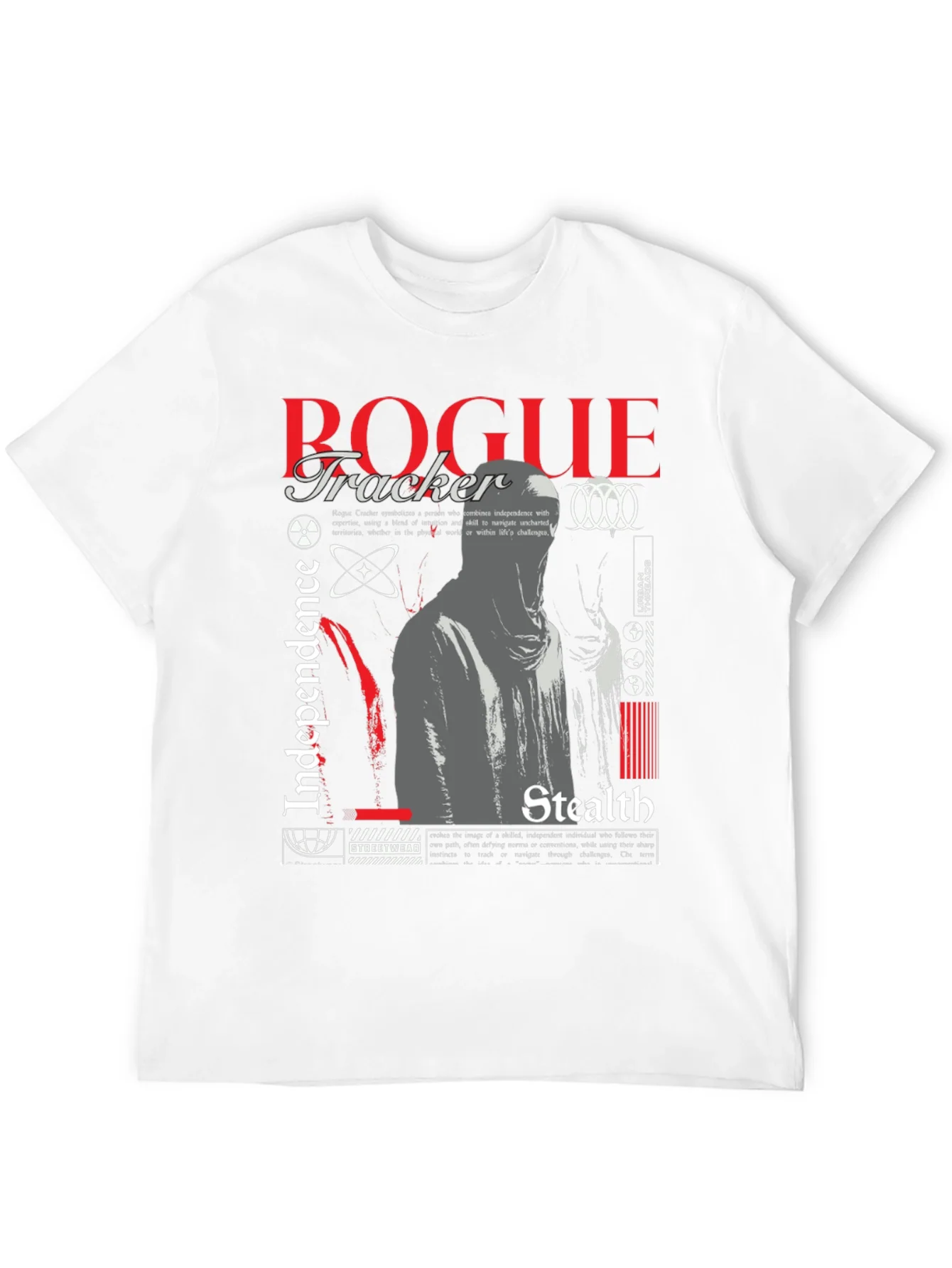 Rogue Tracker Graphic Print Tee - Urban Style