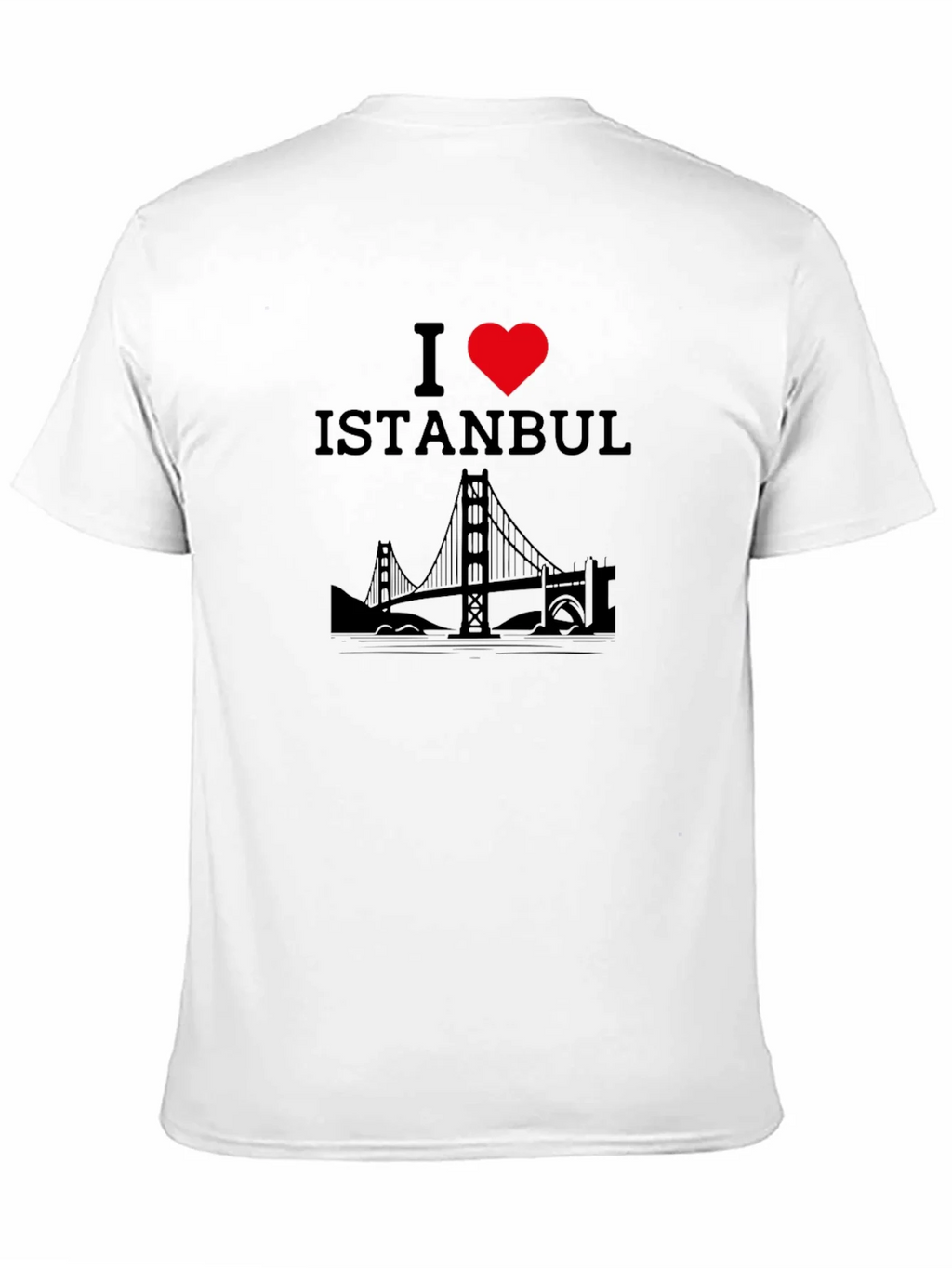 I Love Istanbul Black T-Shirt