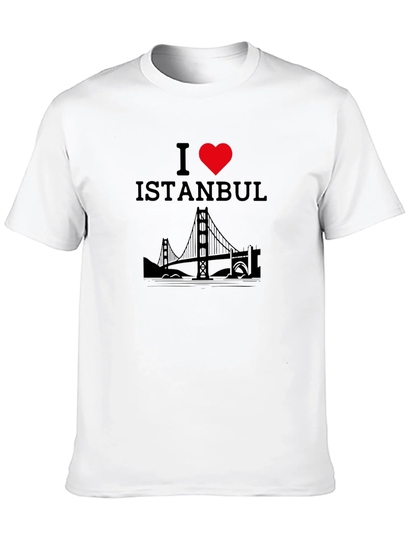 I Love Istanbul Black T-Shirt