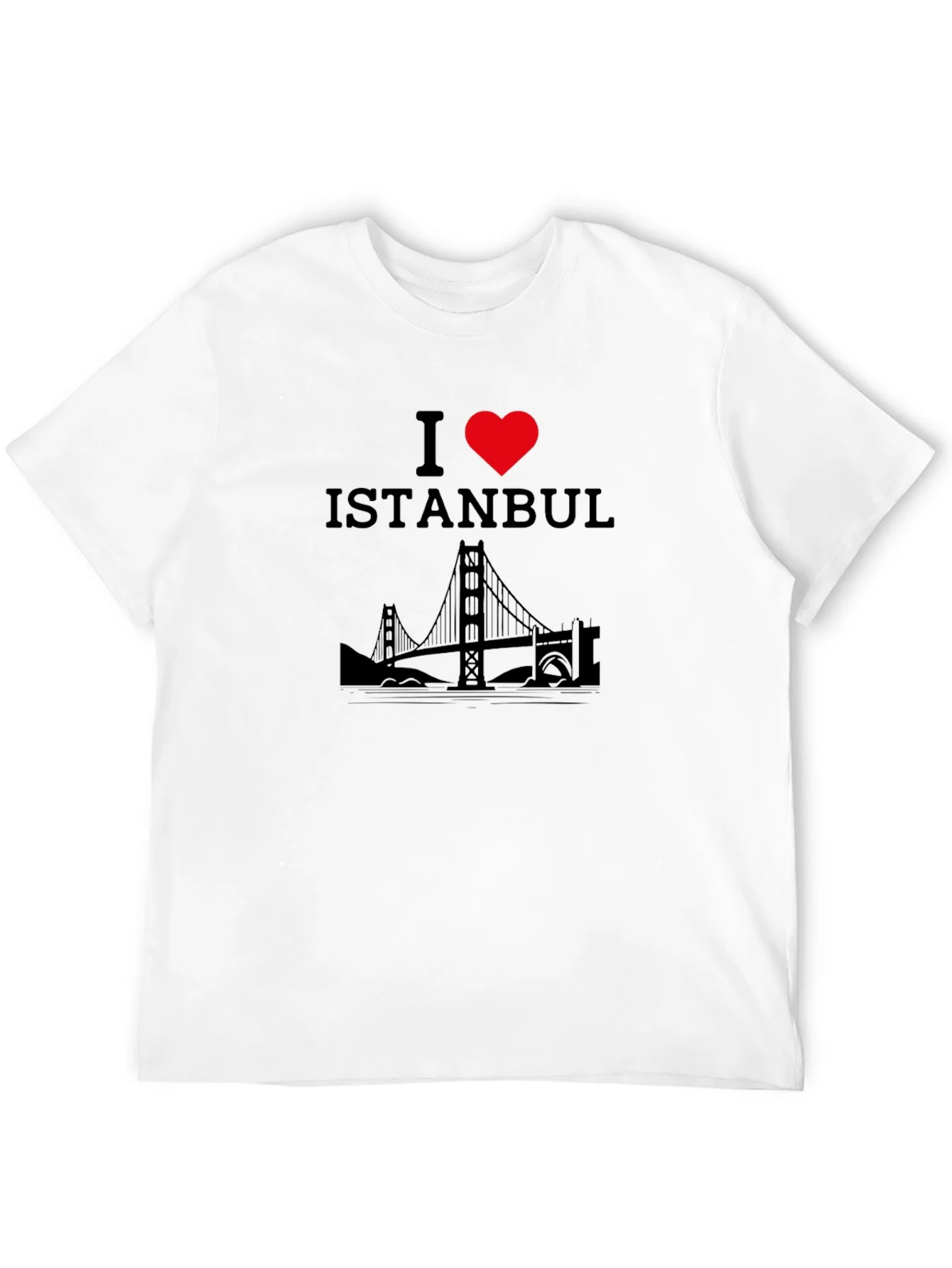 I Love Istanbul Black T-Shirt