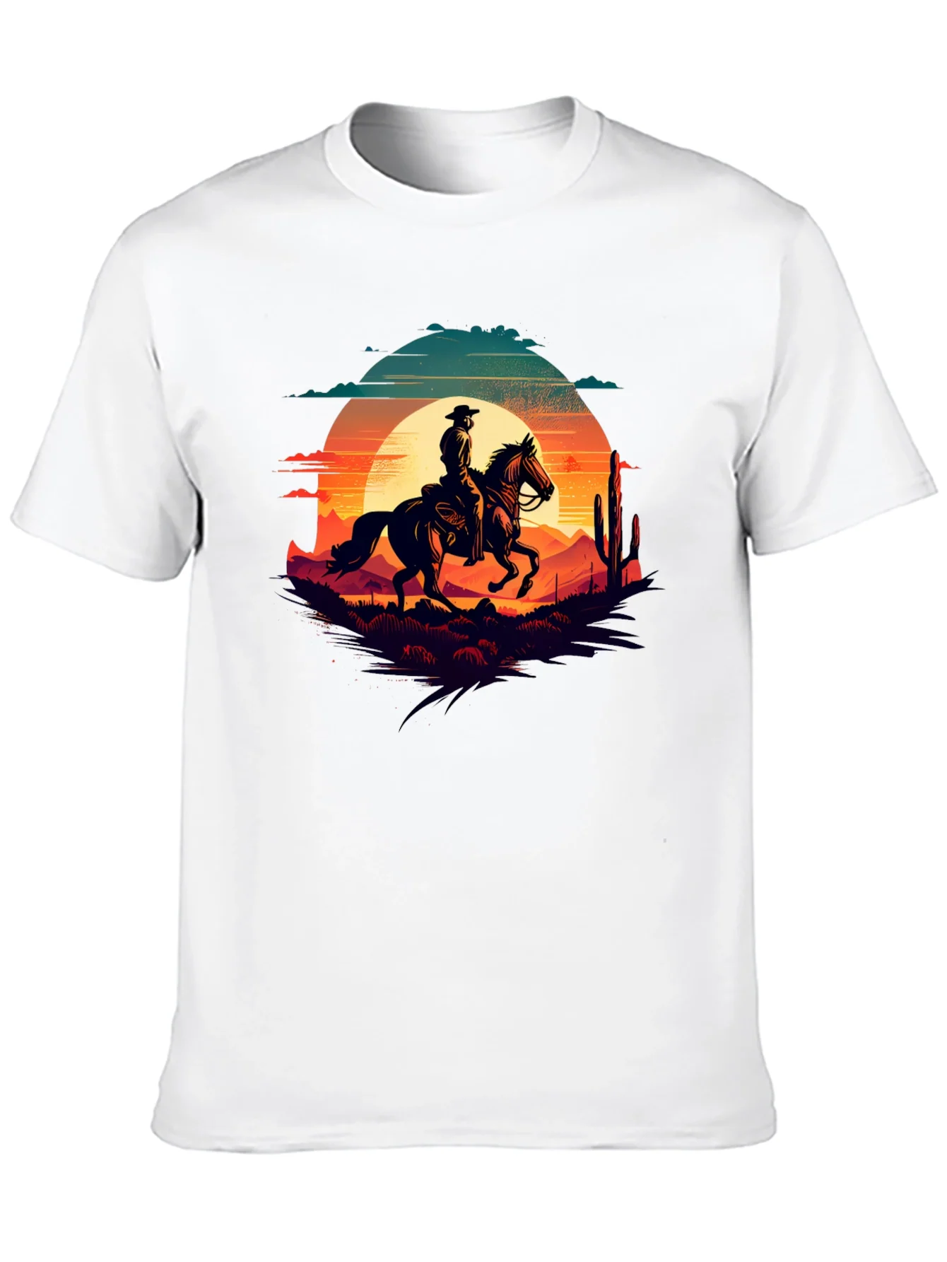 Cowboy Sunset Graphic Tee
