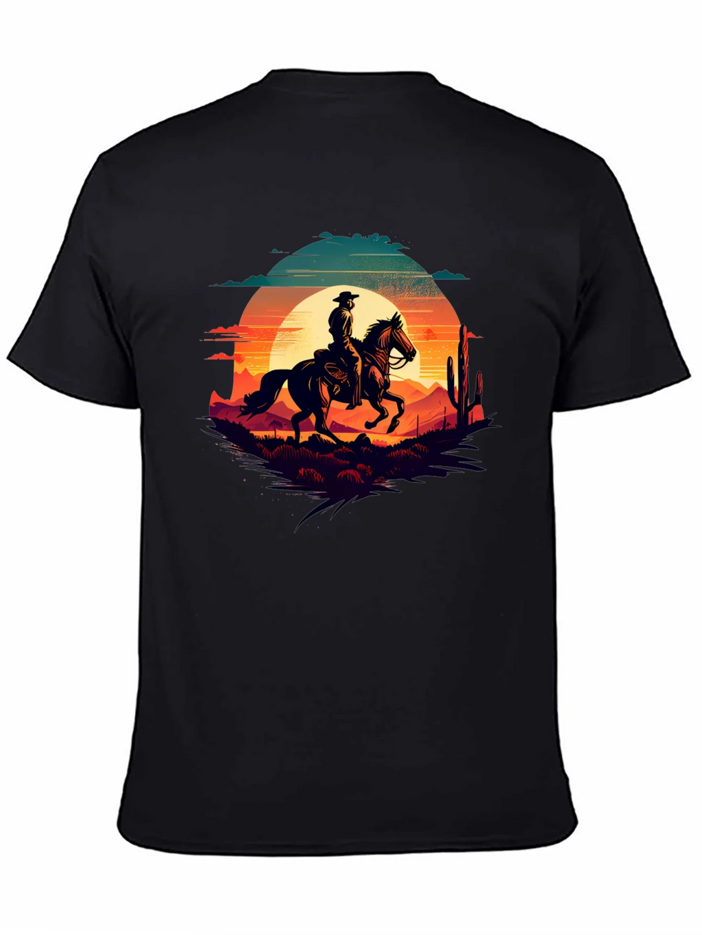 Cowboy Sunset Graphic Tee