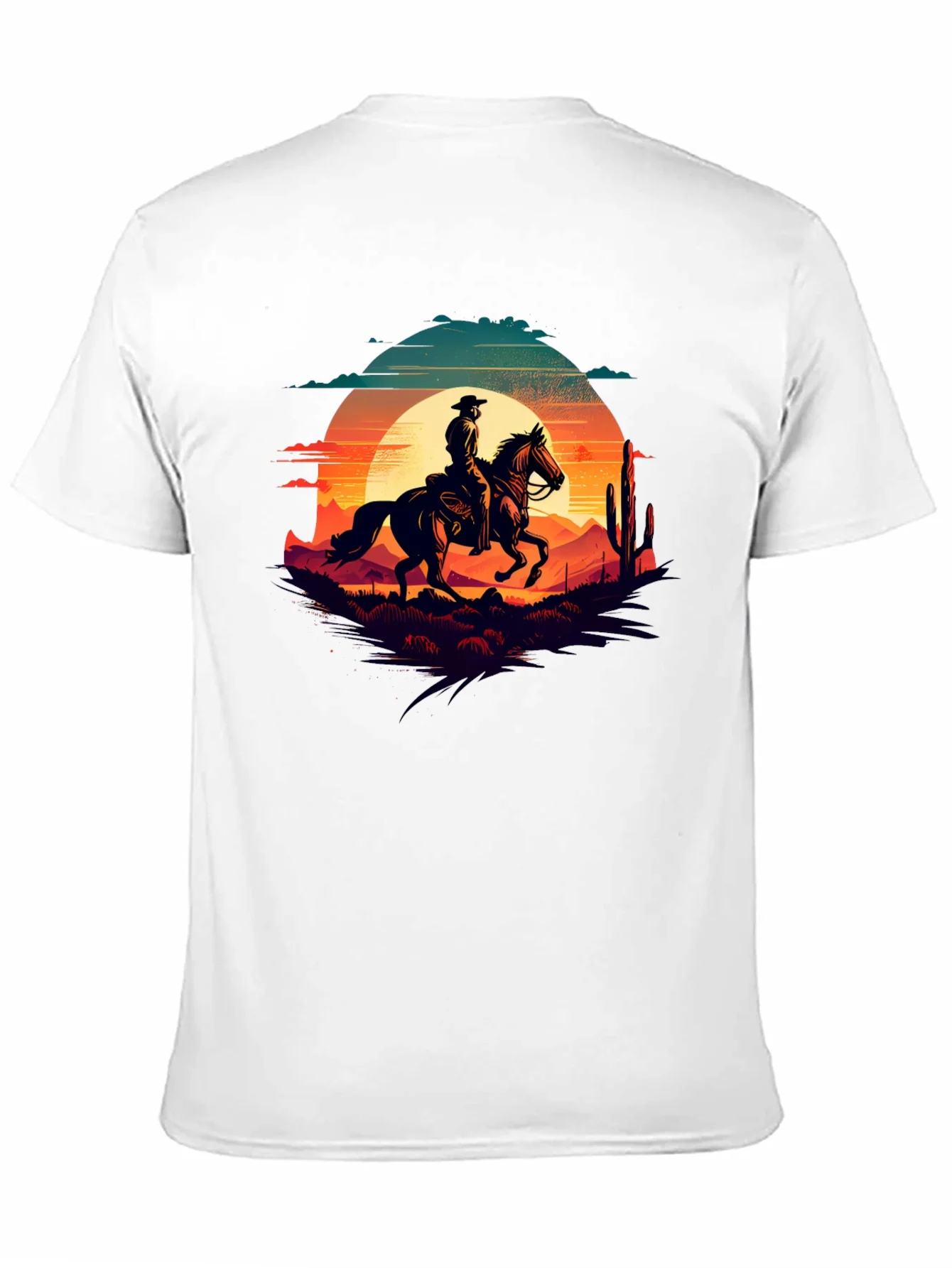 Cowboy Sunset Graphic Tee